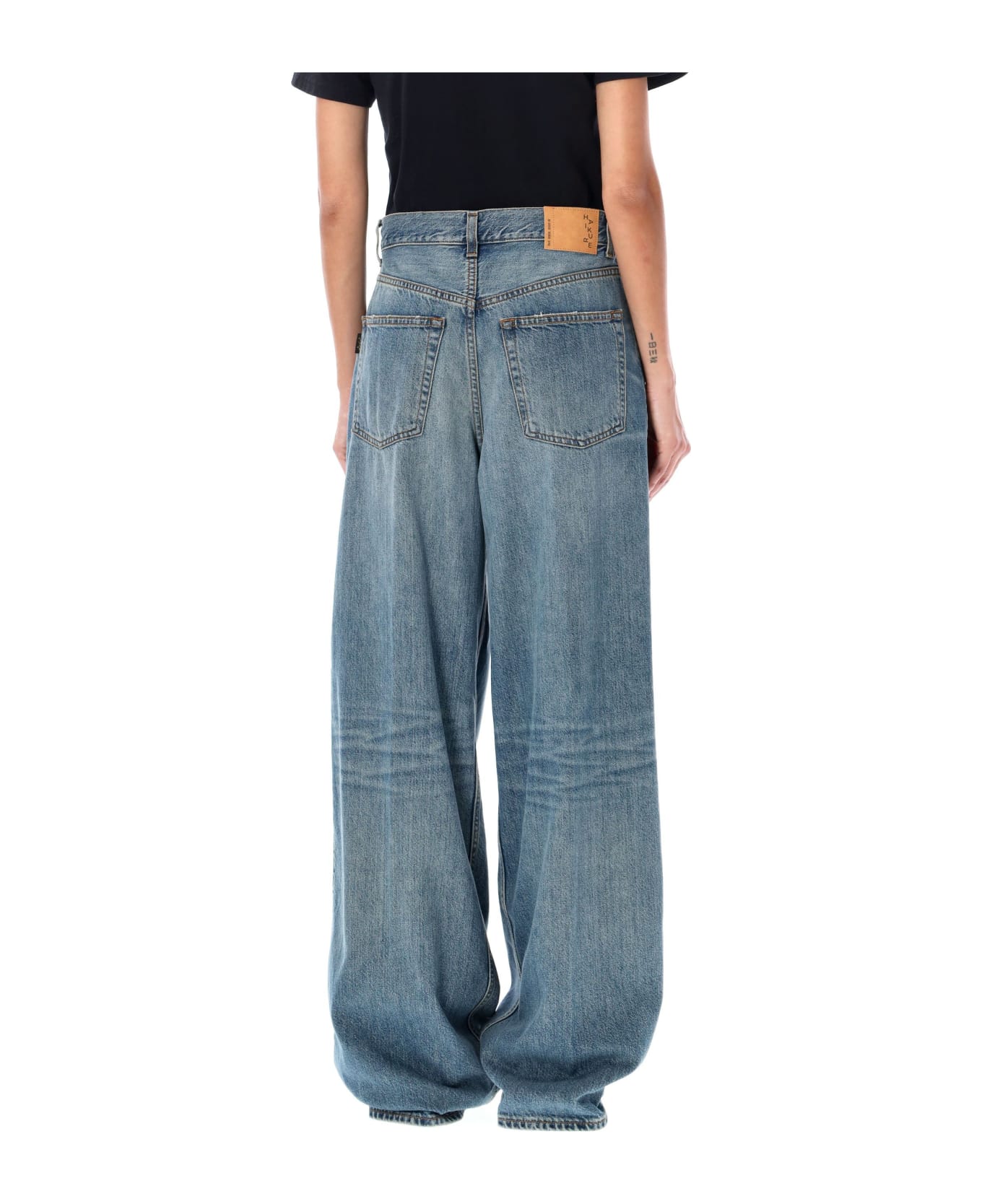 Haikure Candy Blue Tencel Jeans - BLUE TENCEL