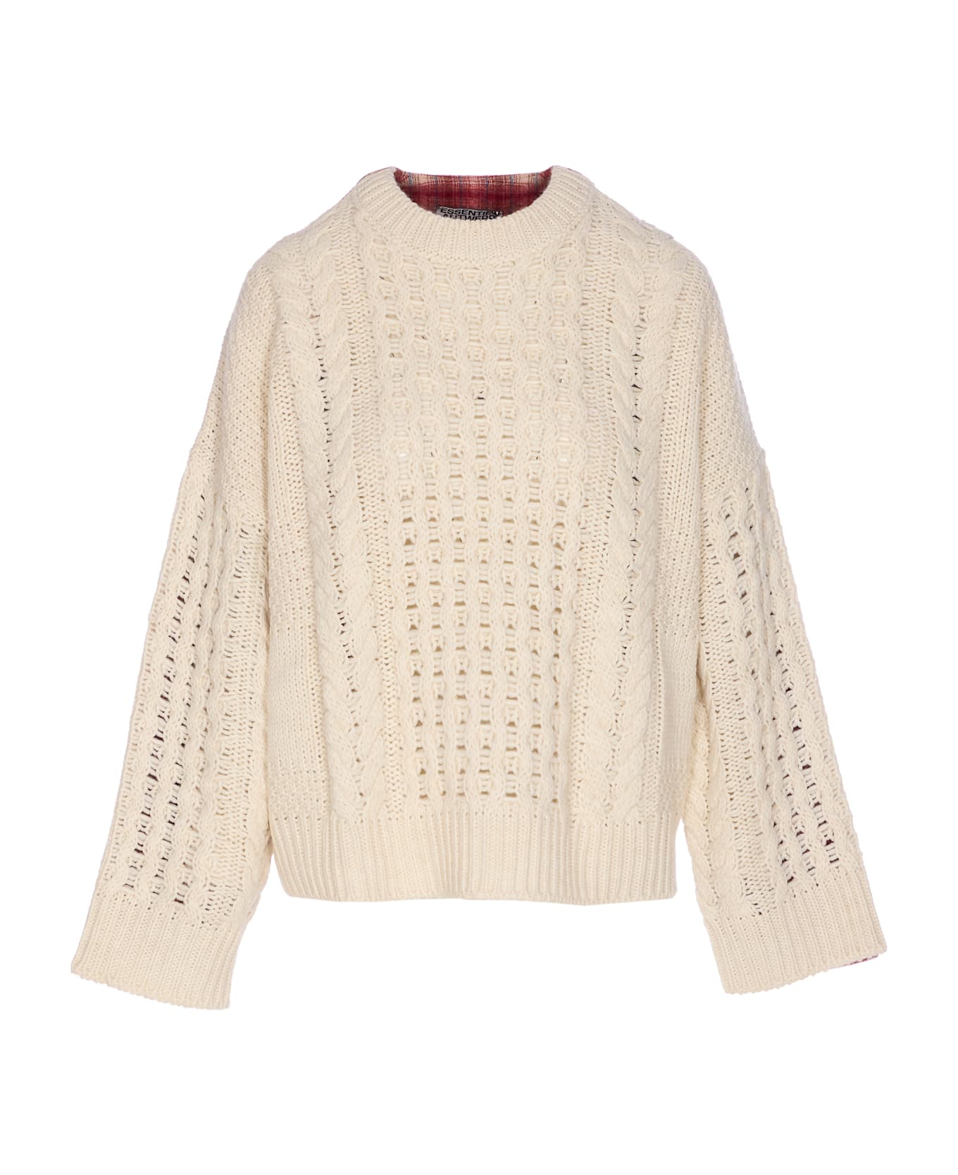 Essentiel Antwerp Iface Sweater - White
