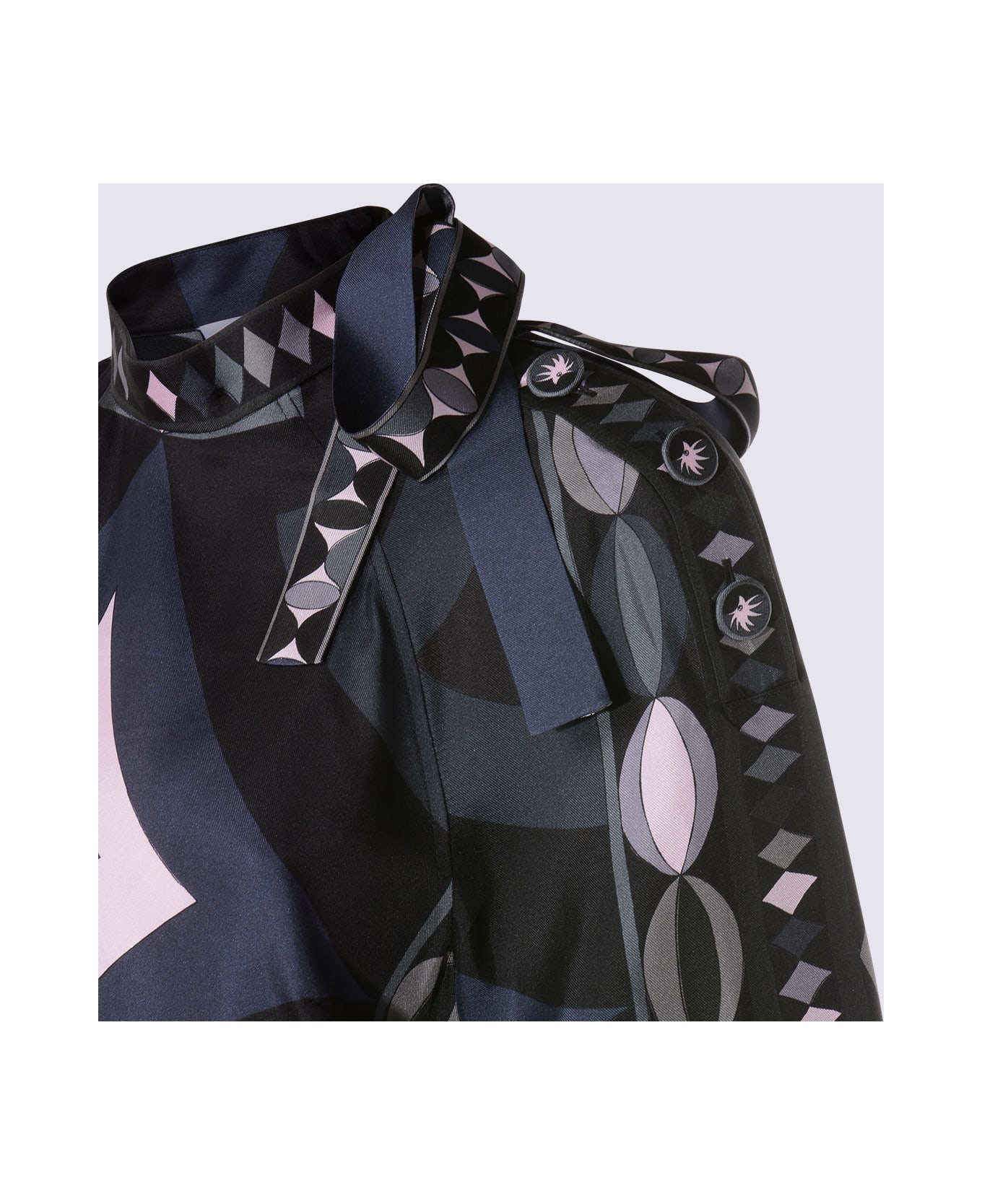 Pucci Black Silk Mini Dress - Black