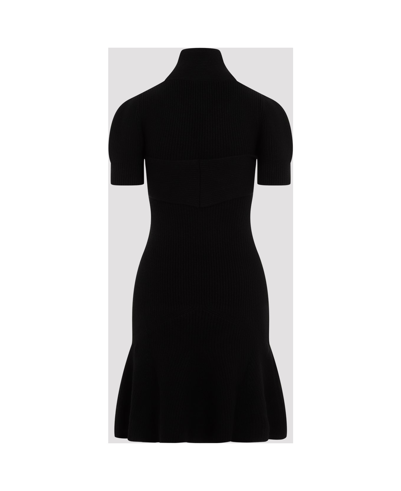 Patou Scarf Draped Dress - B Black