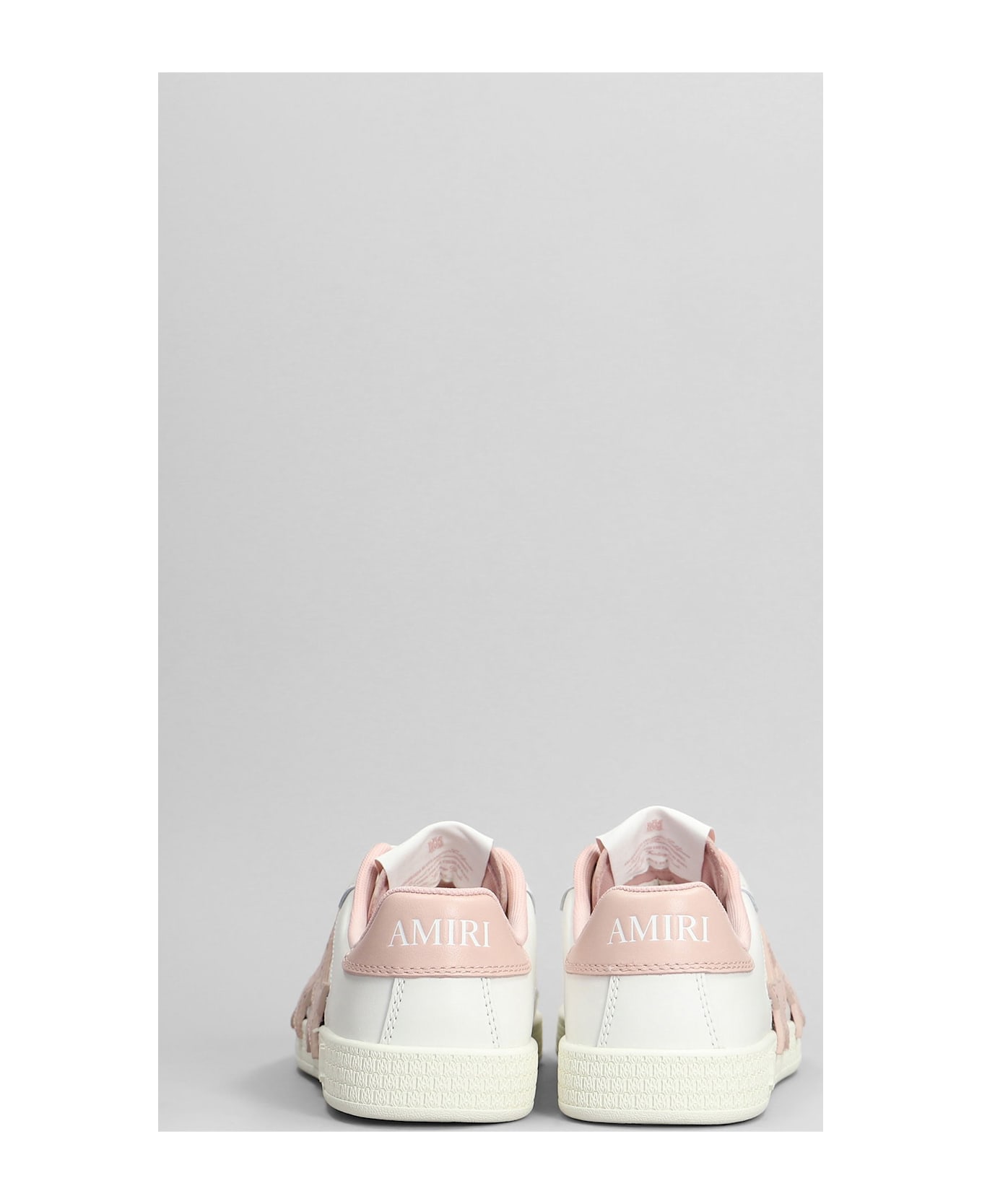 AMIRI Pacific Sneakers In White Leather - white