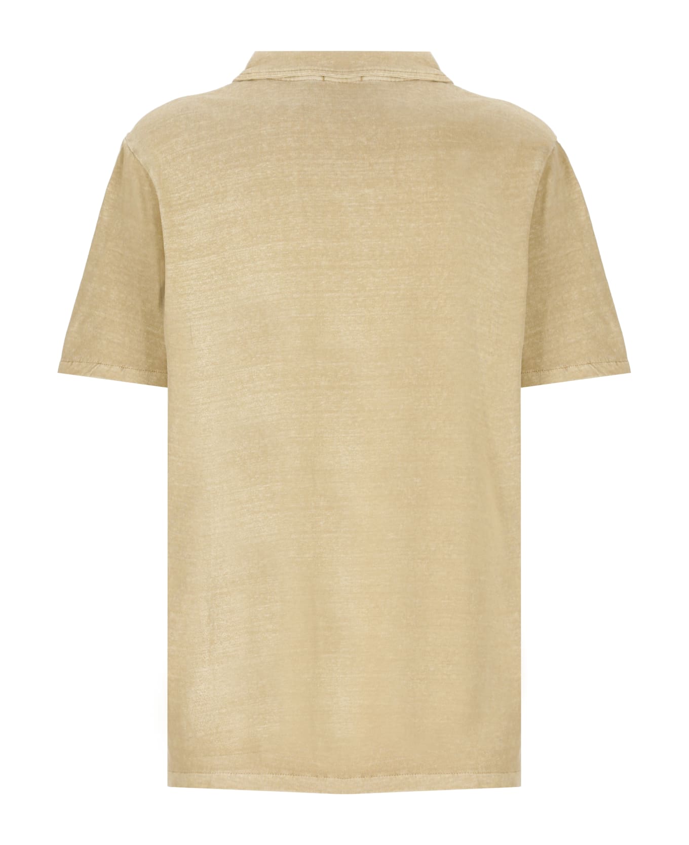 Ralph Lauren Polo Shirt With Pony - Beige