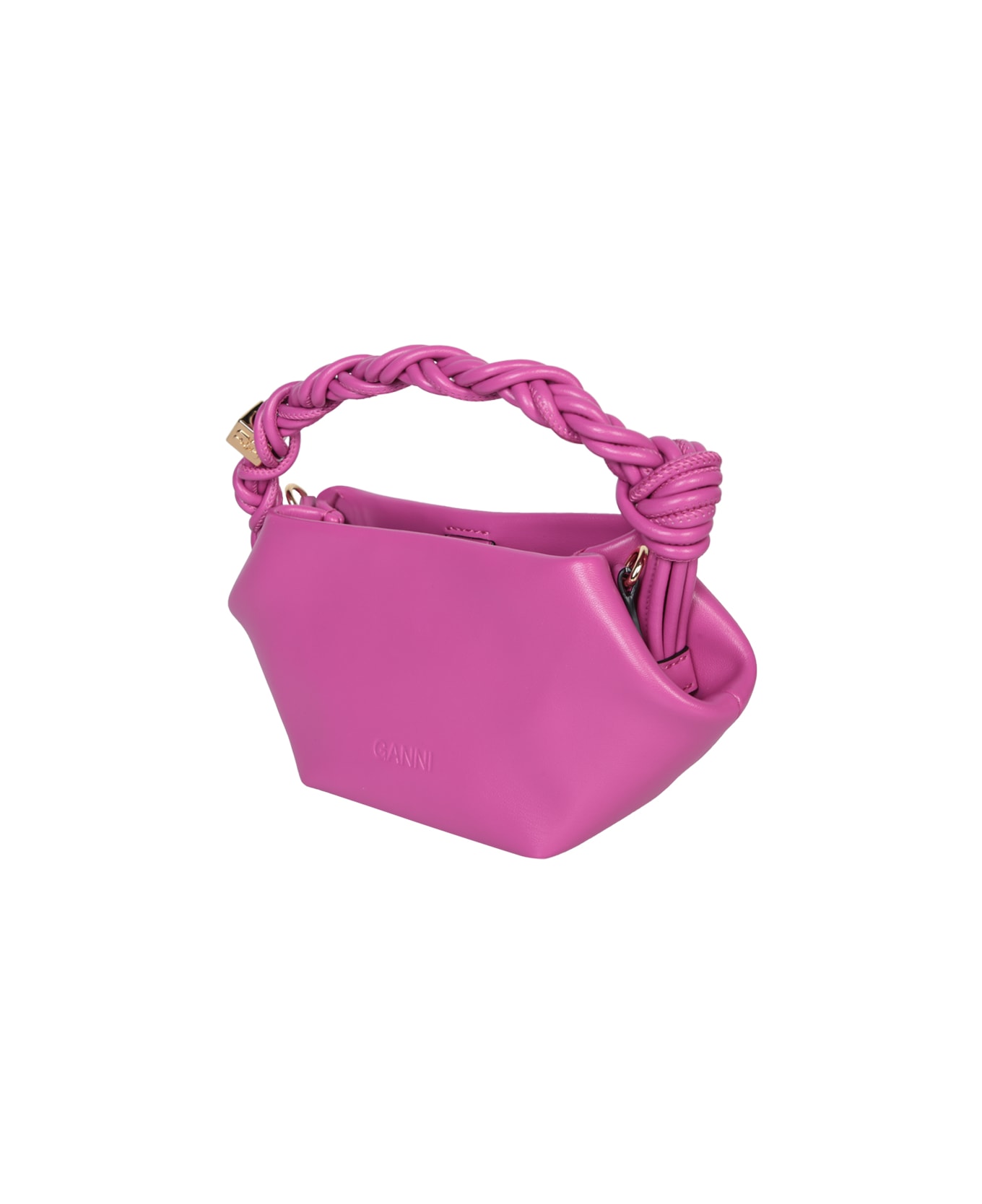 Ganni Bou Mini Bag Fuchsia - Pink トートバッグ