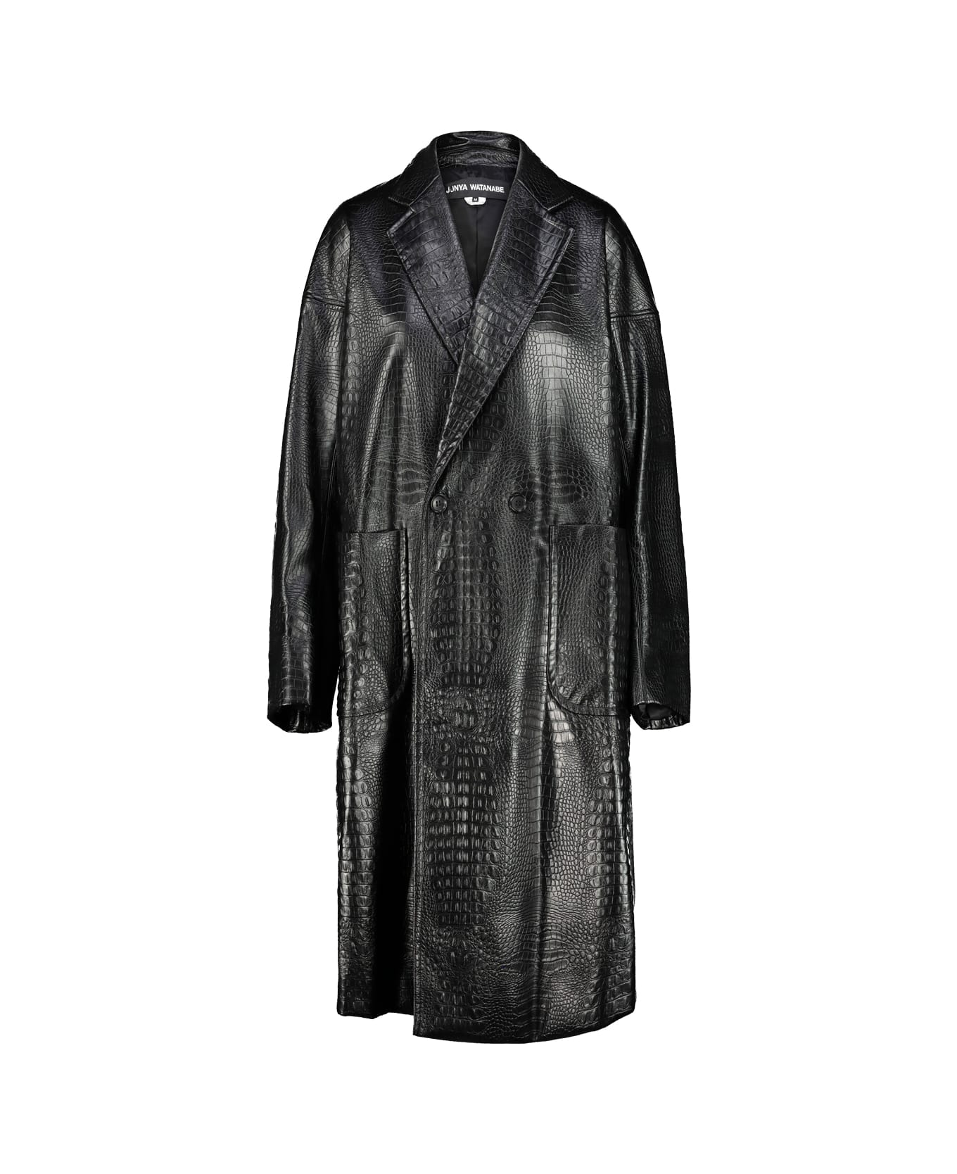 Junya Watanabe Oversized Double-breasted Coat - Black