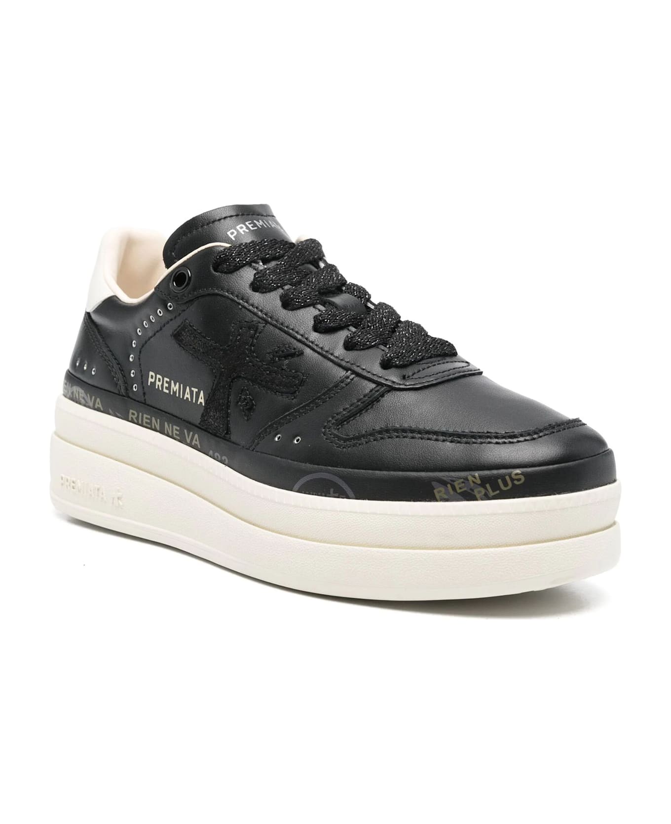 Premiata Black Micol Sneakers - Black