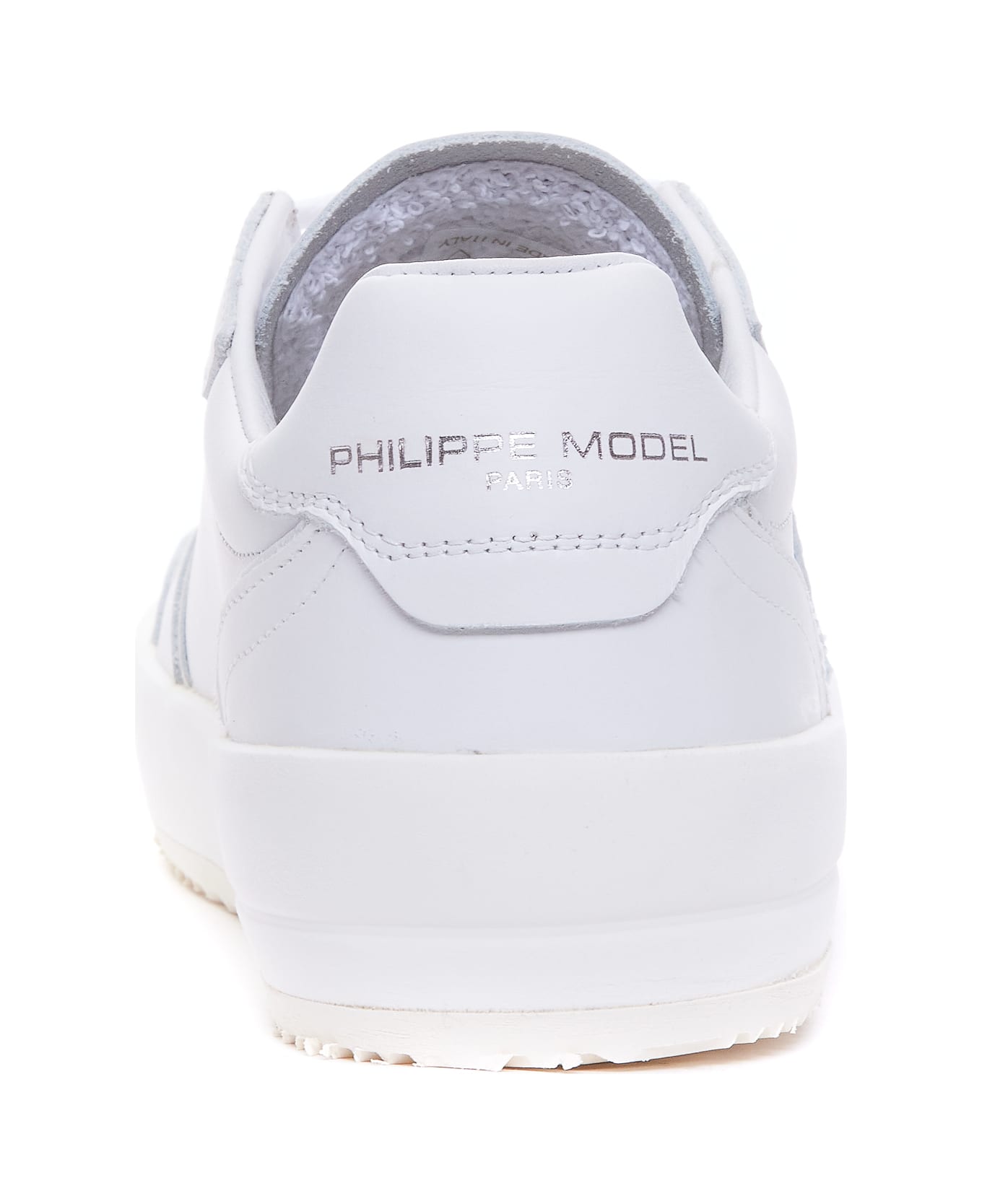 Philippe Model Nice Low Sneakers - Veau blanc