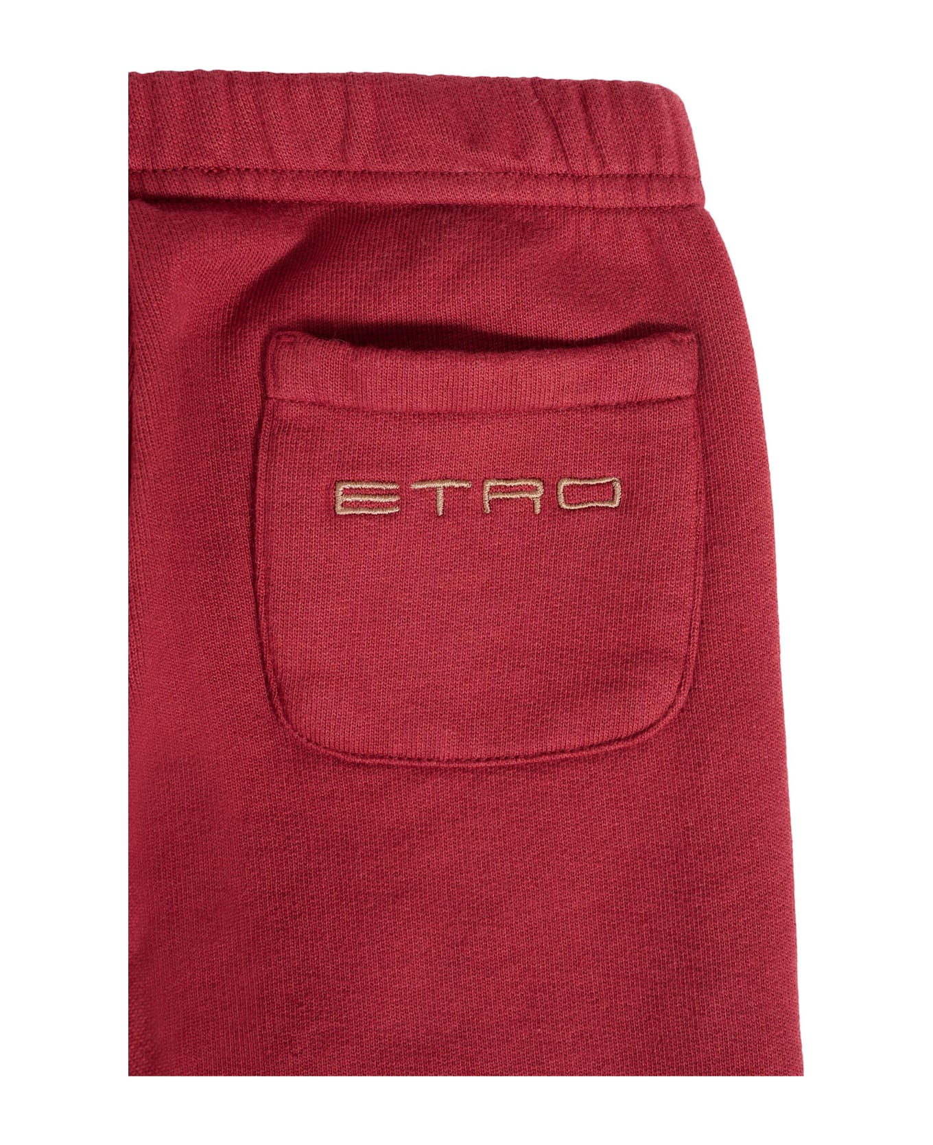 Etro Burgundy Sweatshirt For Babykids With Logo - Bordeaux
