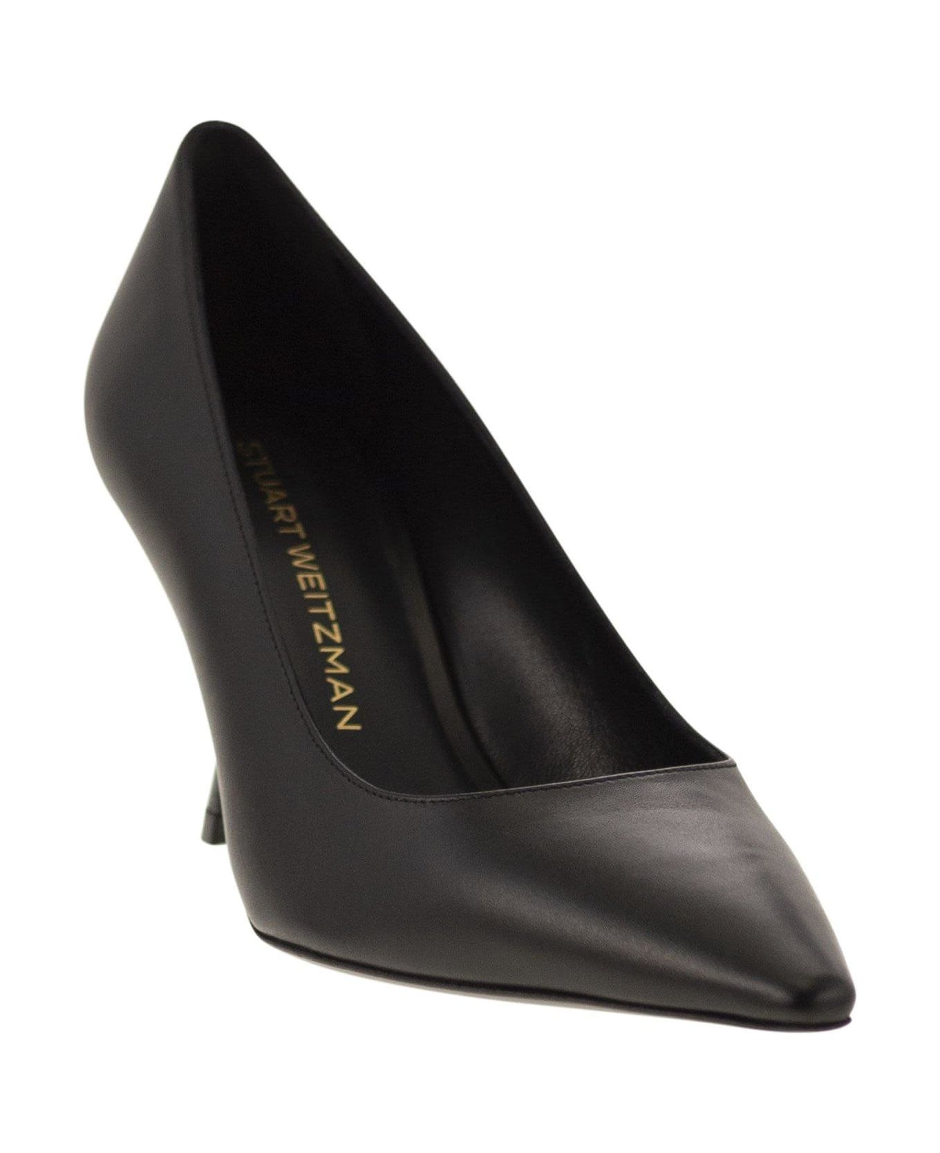 Stuart Weitzman Naomi Pointed-toe Pumps - Black