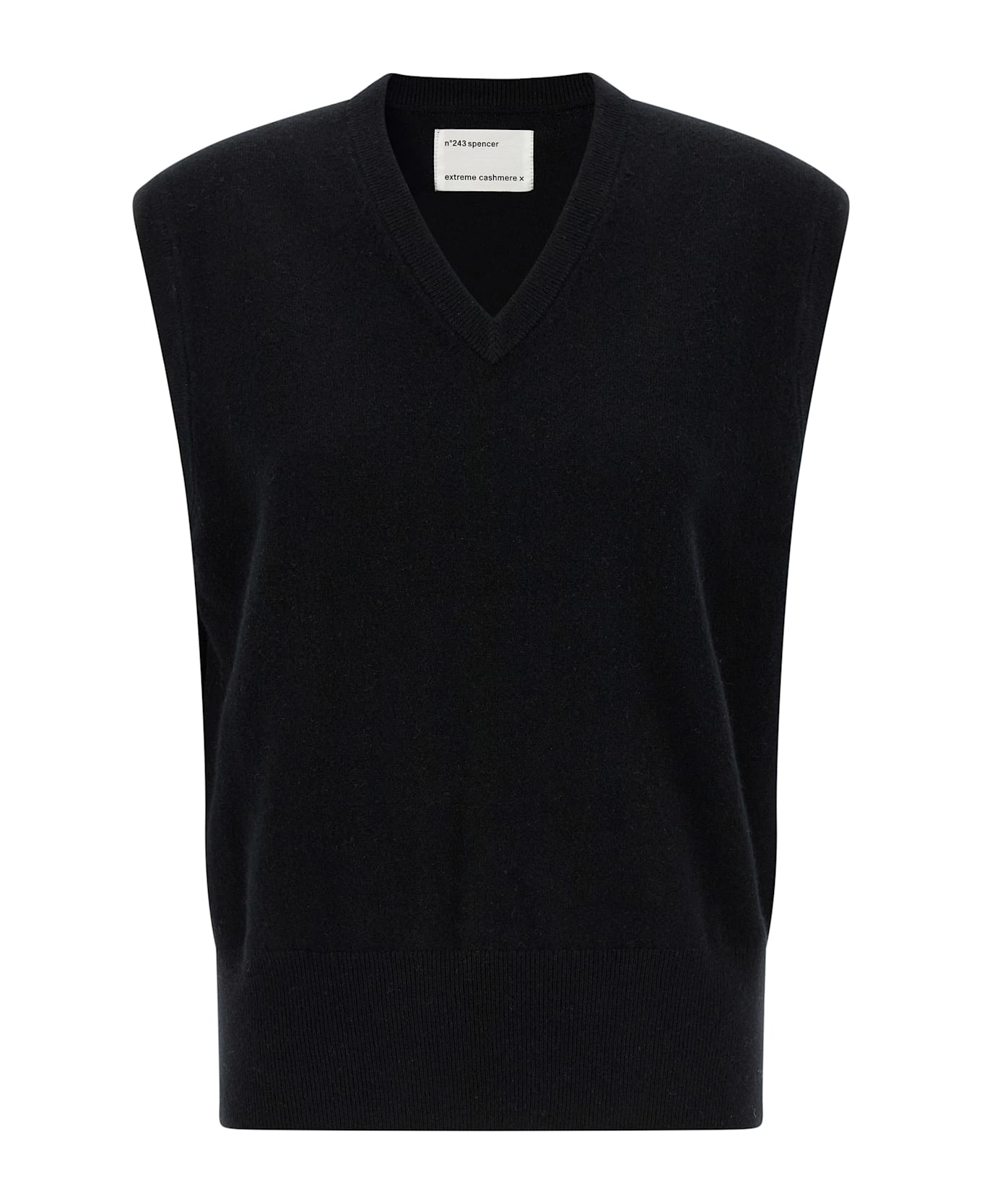 Extreme Cashmere 'n°243 Spencer' Vest - Black  