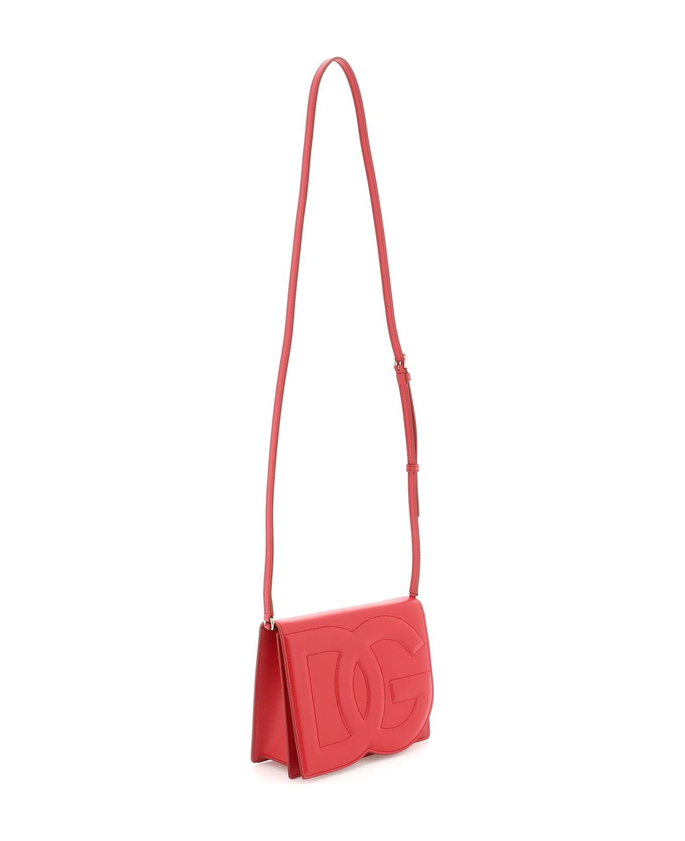 Dolce & Gabbana Leather Shoulder Bag - Rosso ショルダーバッグ