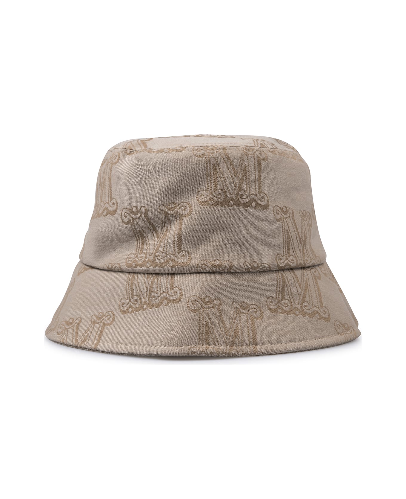 Max Mara Light Brown Brenta Bucket Hat