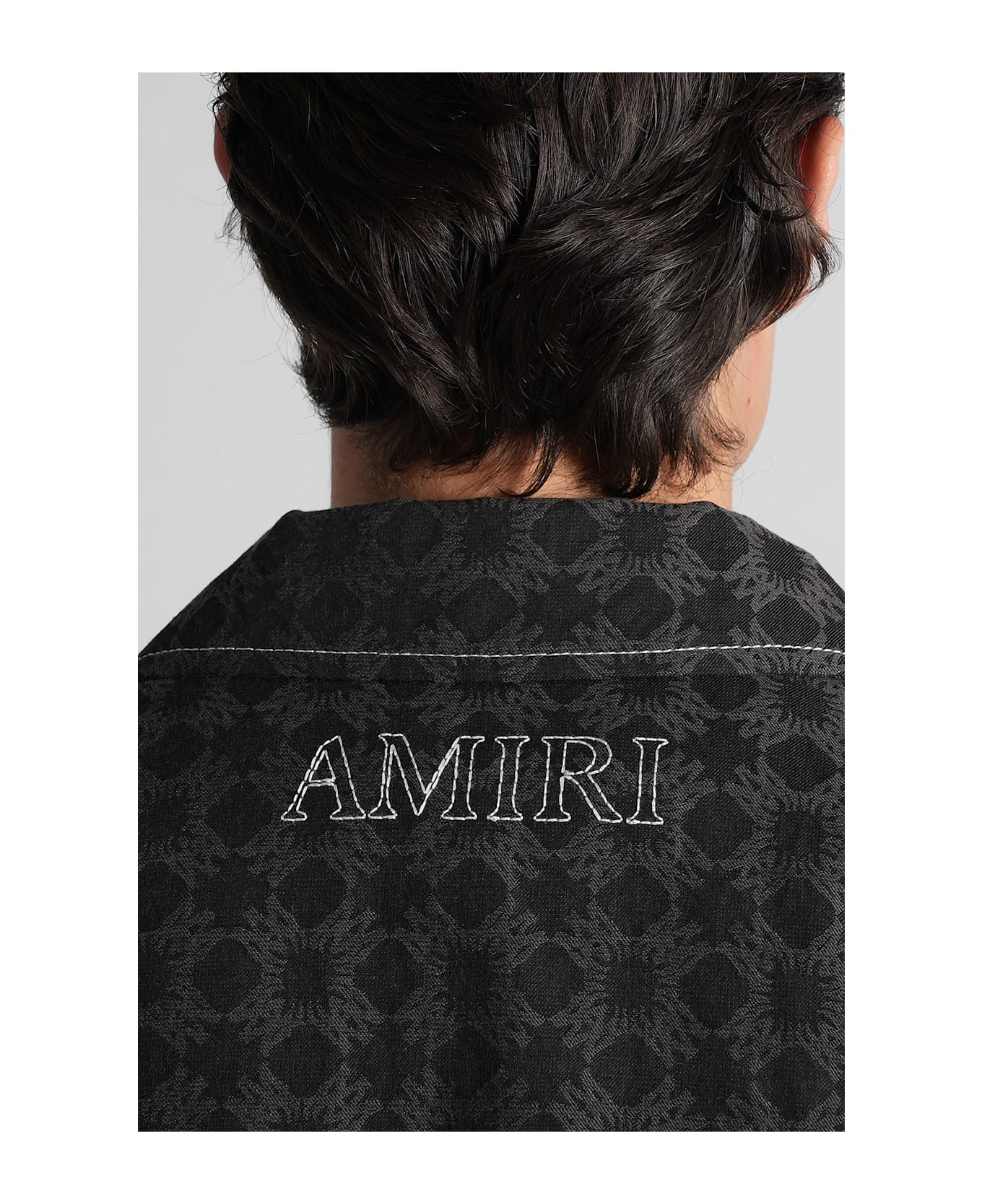 AMIRI Casual Jacket In Black Cotton - black