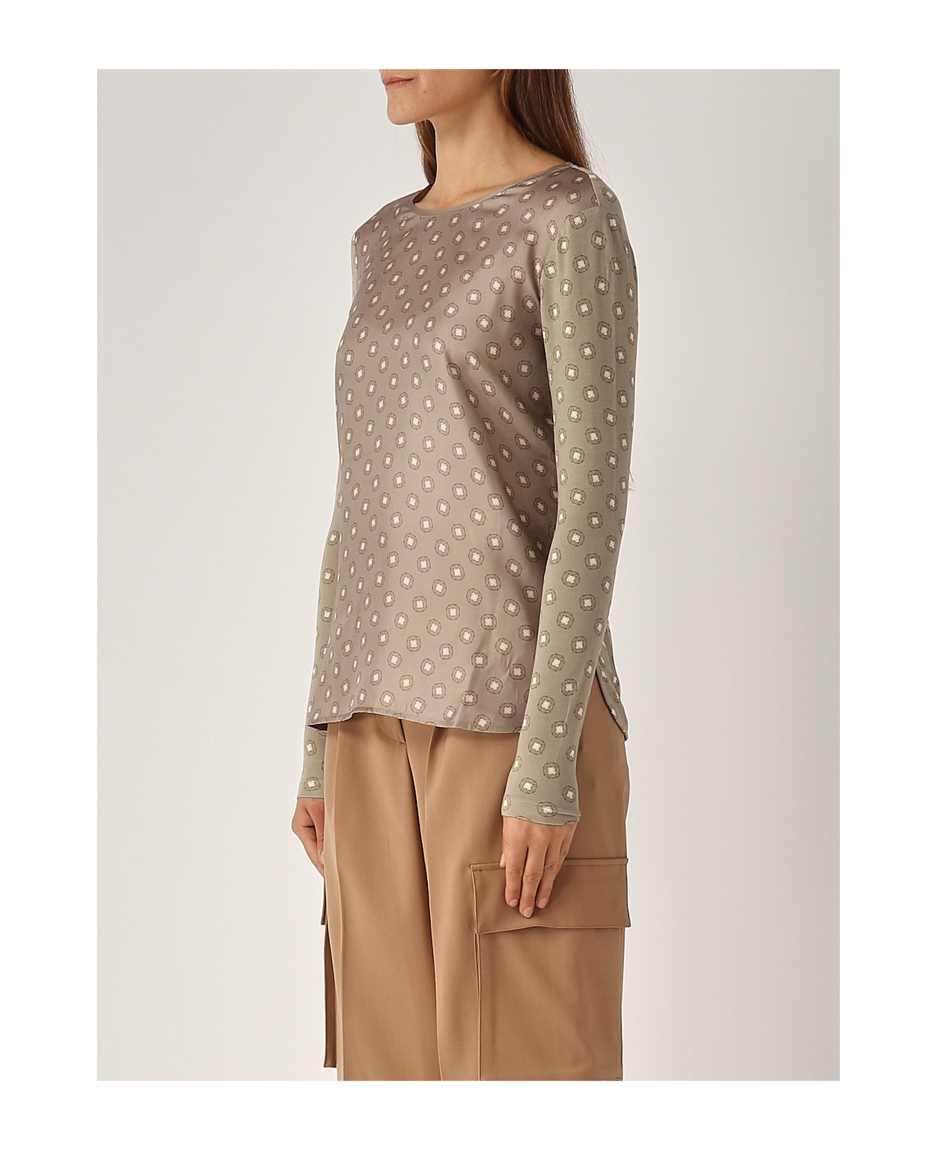 Max Mara Jimco Blouse - BEIGE