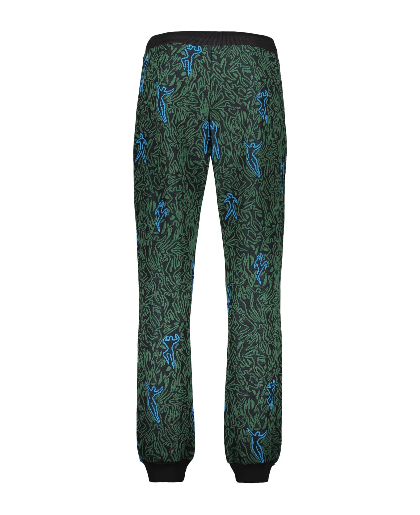 M Missoni Knitted Trousers - green