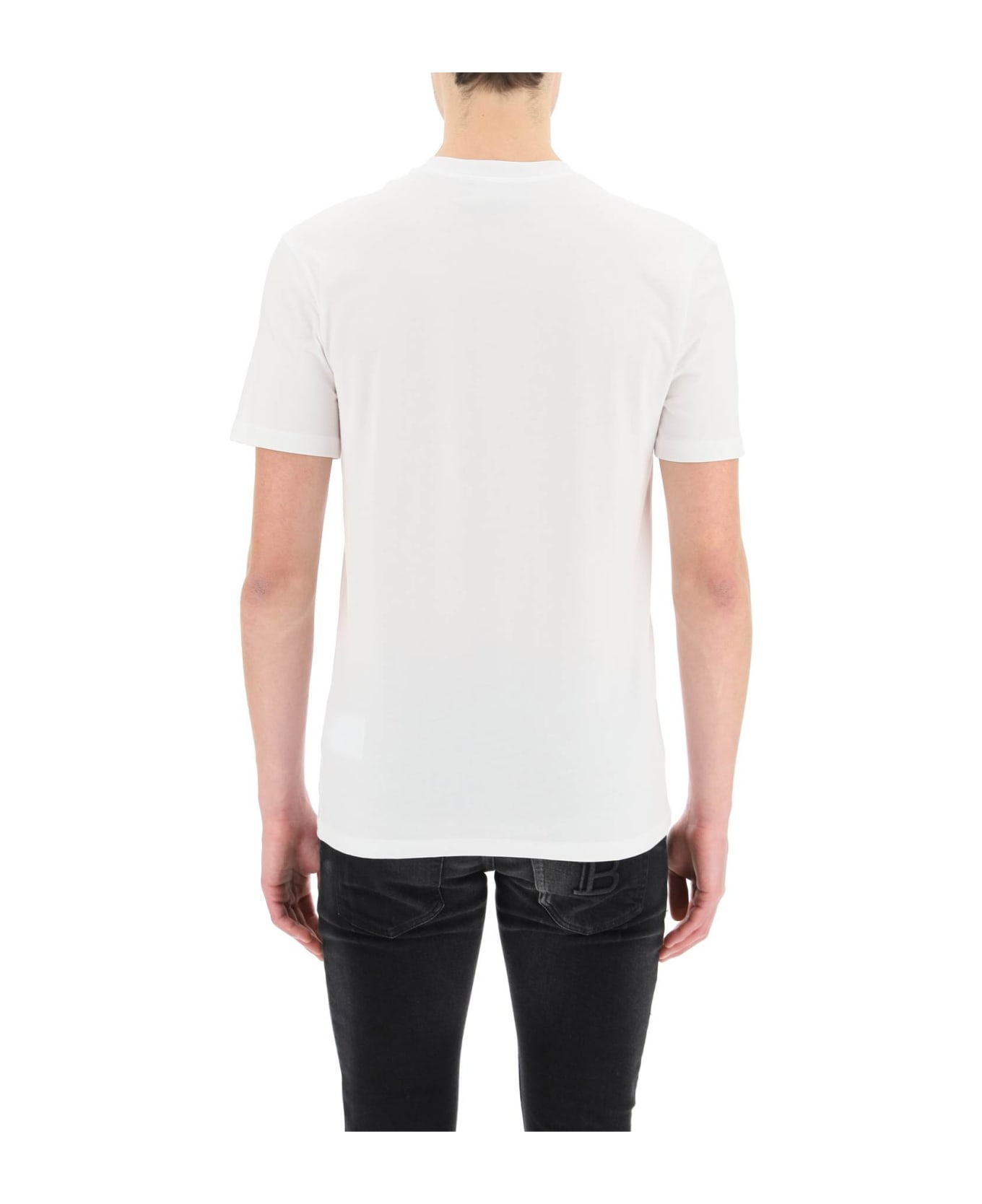 Moschino Logo Print T-shirt - Bianco シャツ