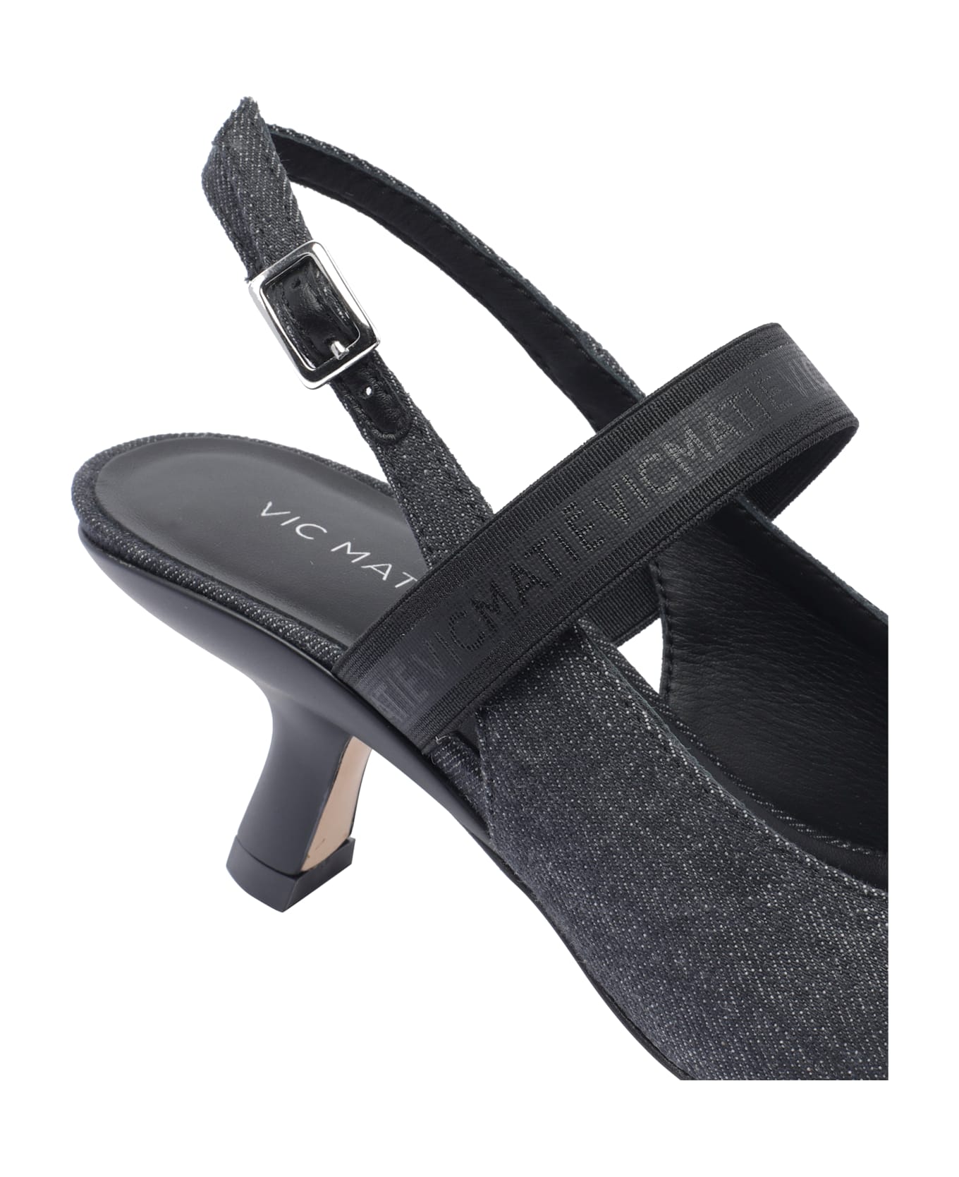 Vic Matié Slingback - Charcoal