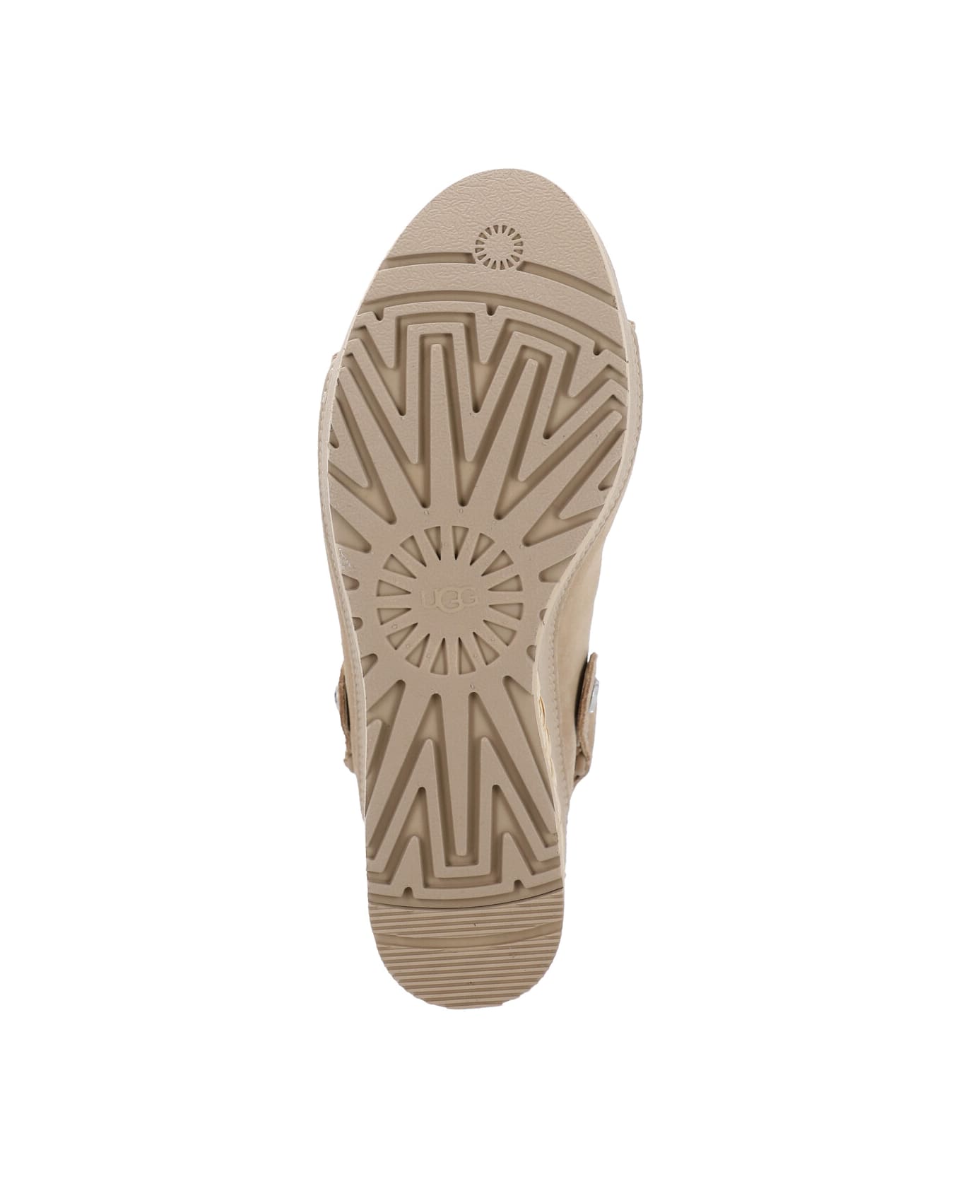 UGG Abbot Adjustable Slide Sandals - Beige