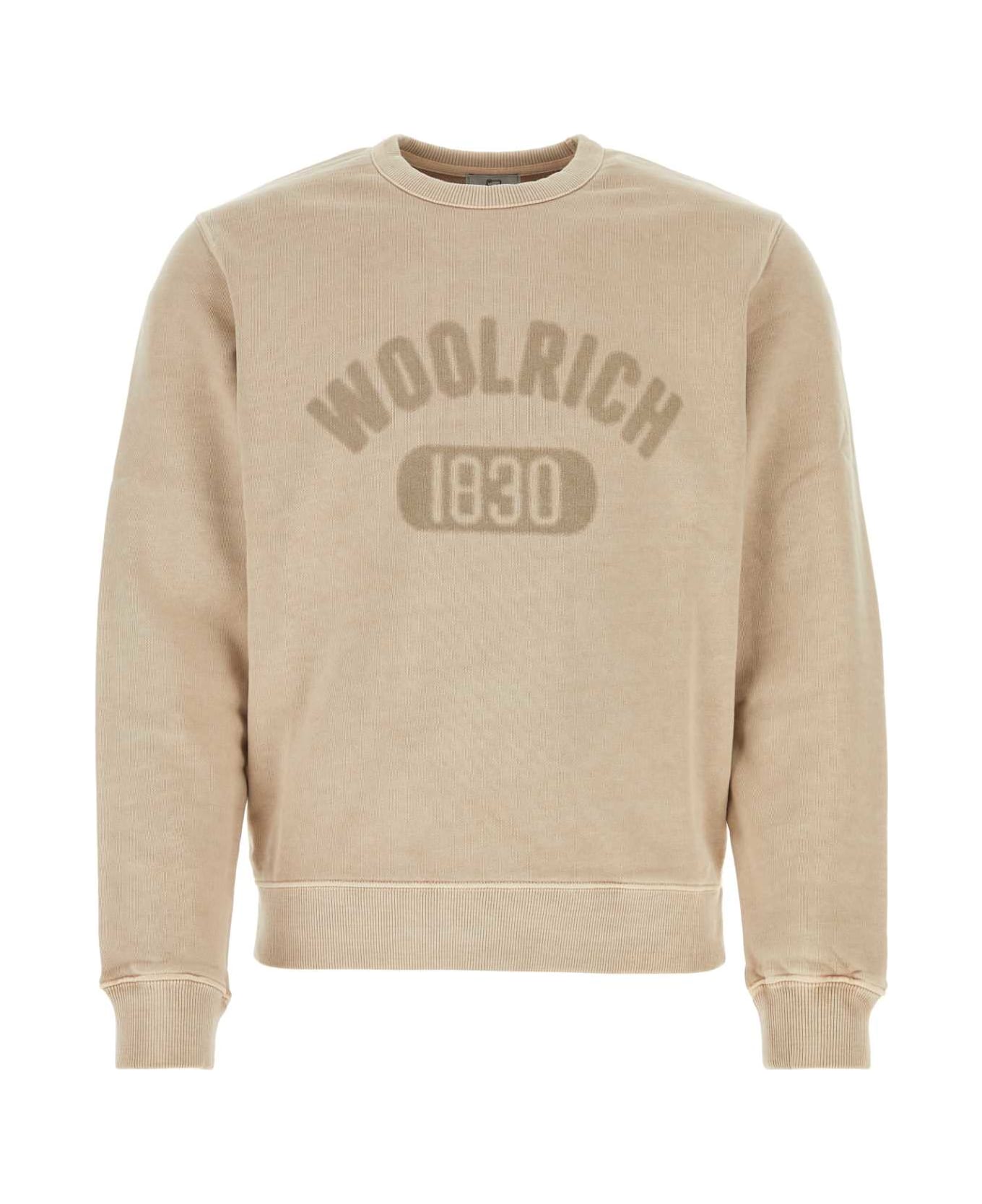 Woolrich Beige Cotton Sweatshirt - 8072