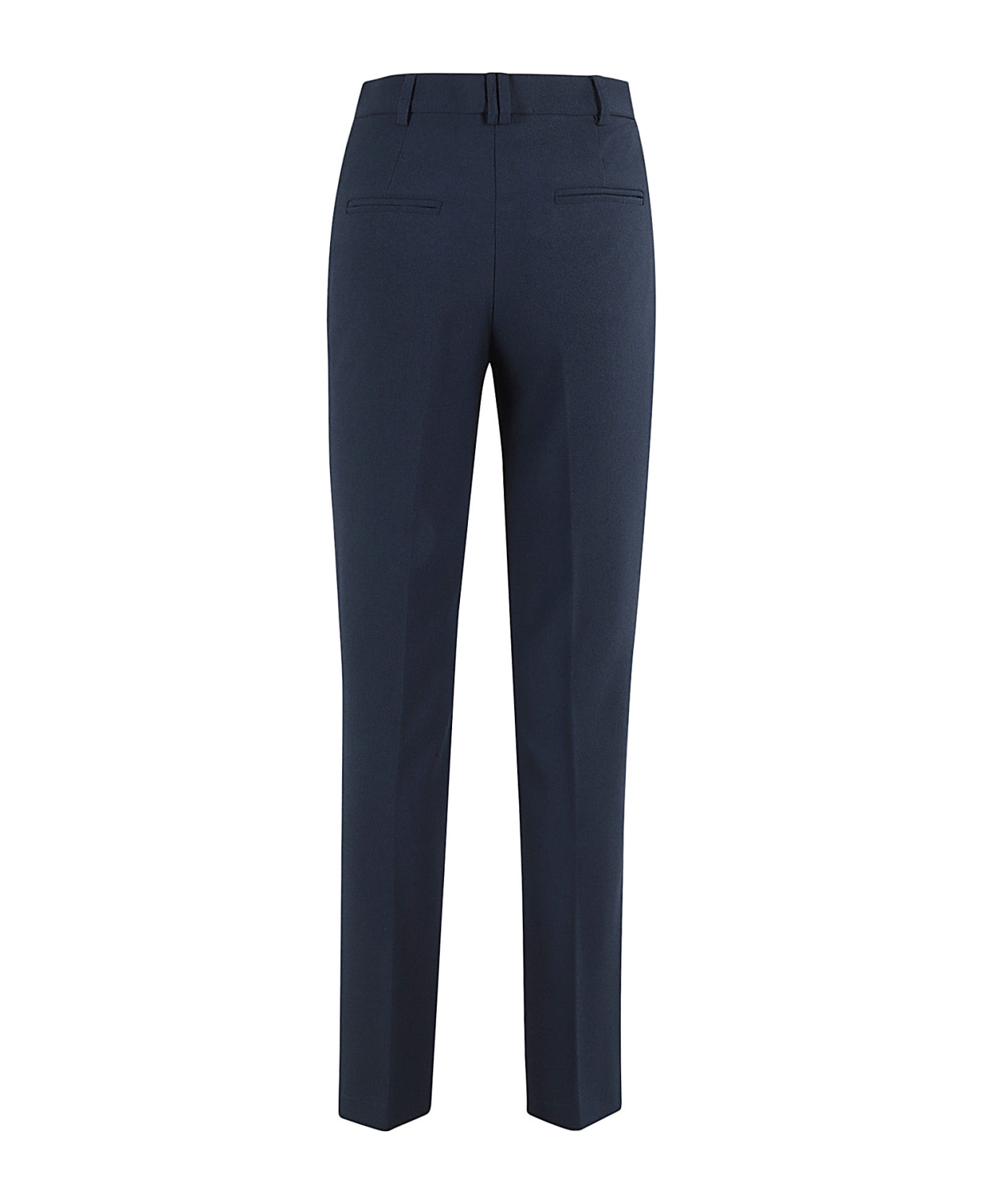 Hebe Studio The Classic Smoking Pant Cady - Navy ボトムス