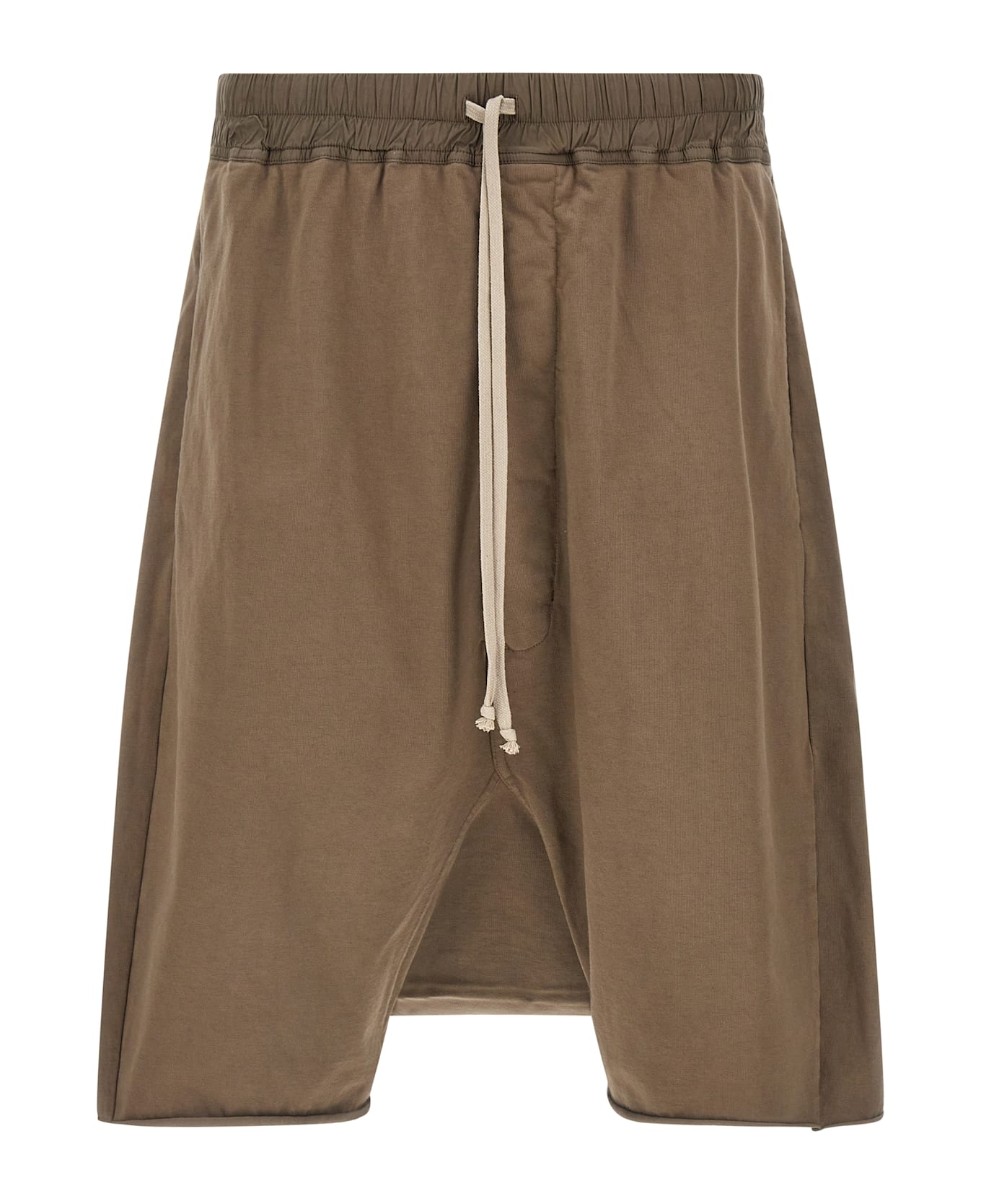 DRKSHDW 
drawstring Pods
 Bermuda Shorts - Brown