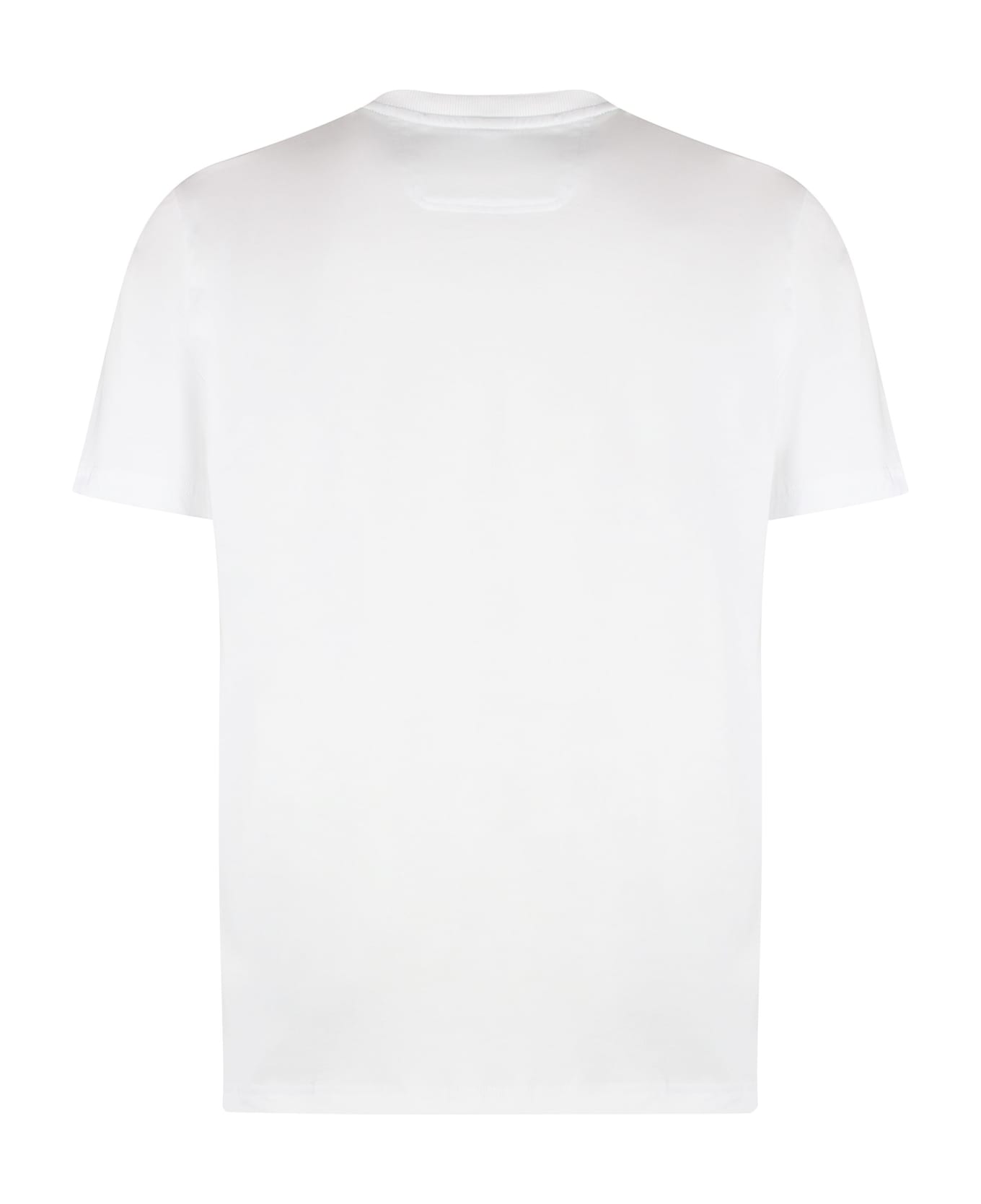 Hugo Boss Cotton Crew-neck T-shirt - WHITE