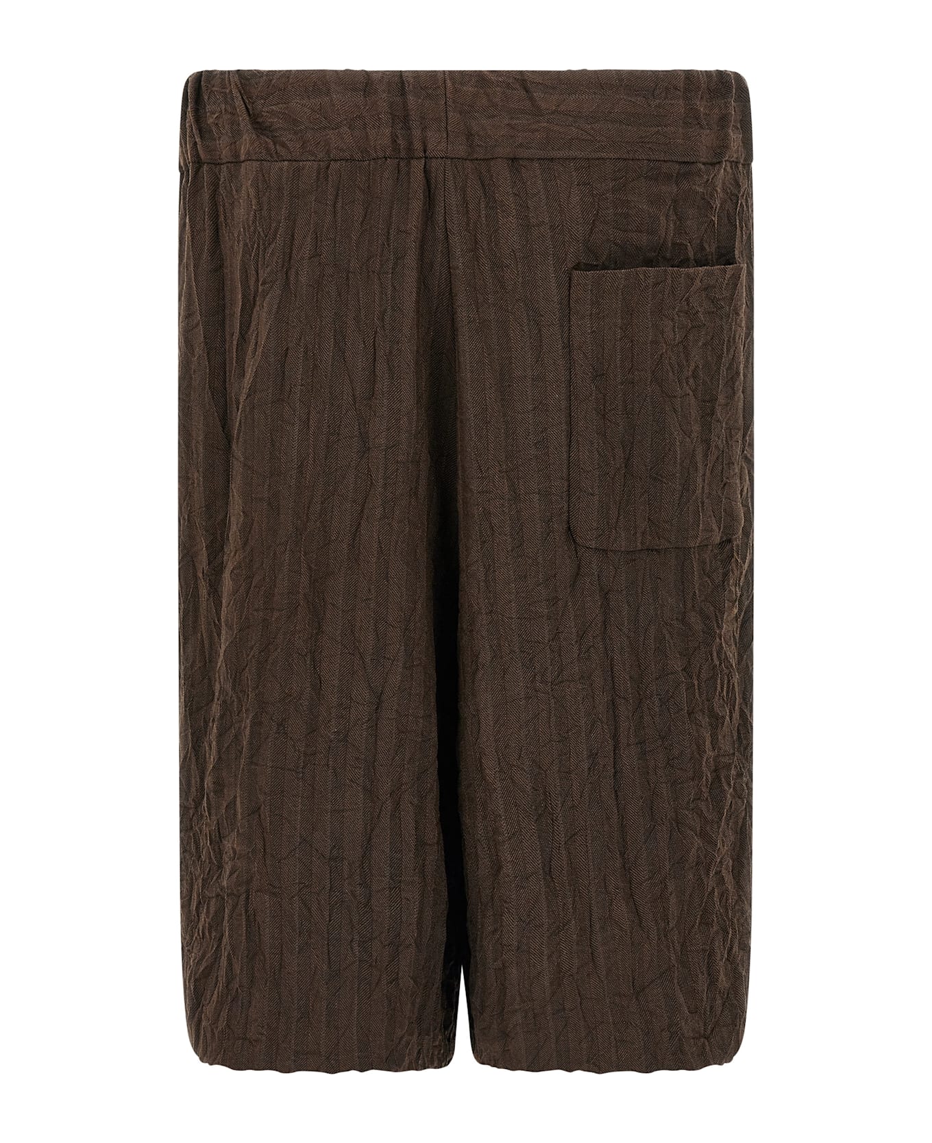 Dries Van Noten 
plato
 Bermuda Shorts - Brown
