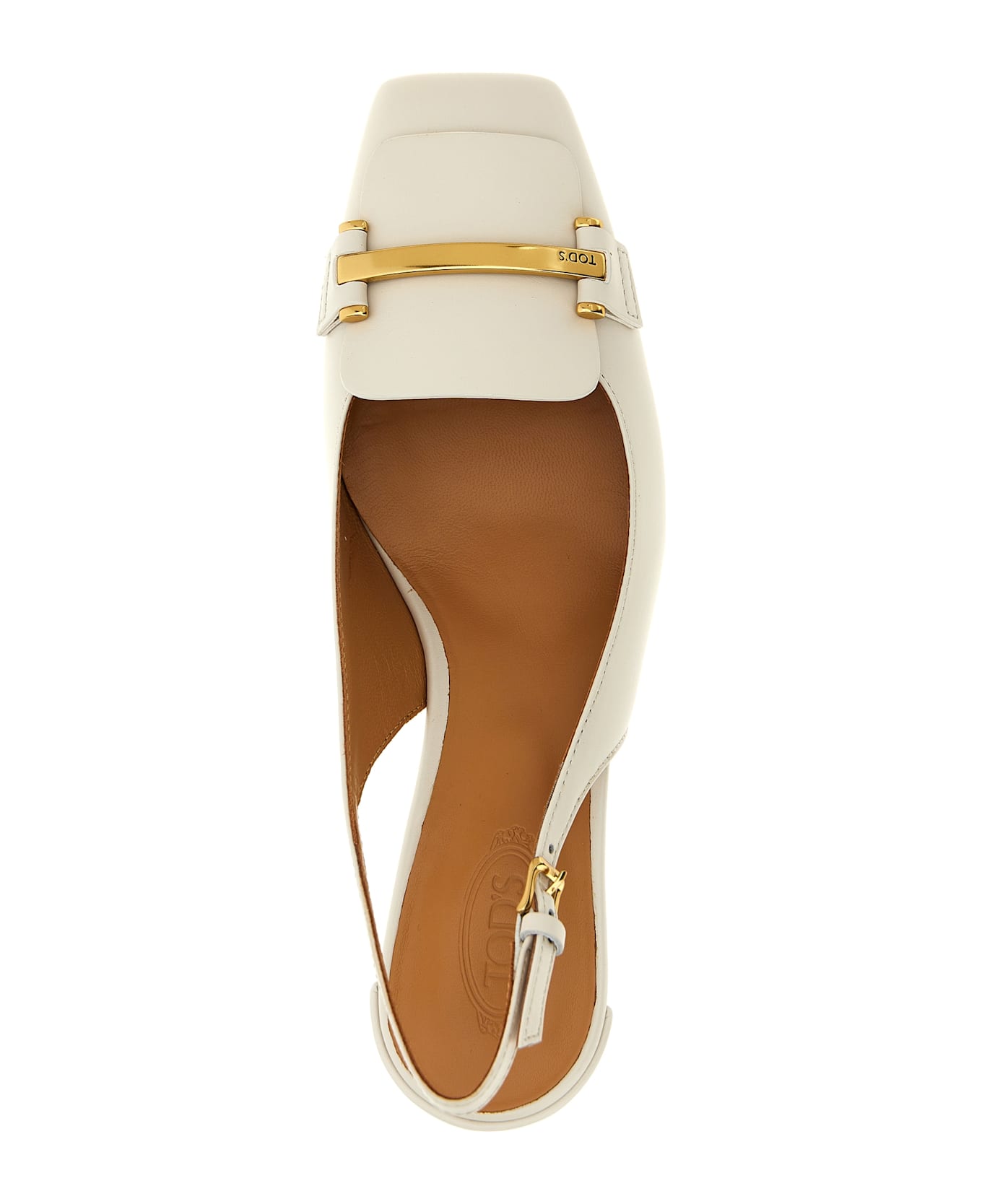 Tod's Slingback Pumps - Beige