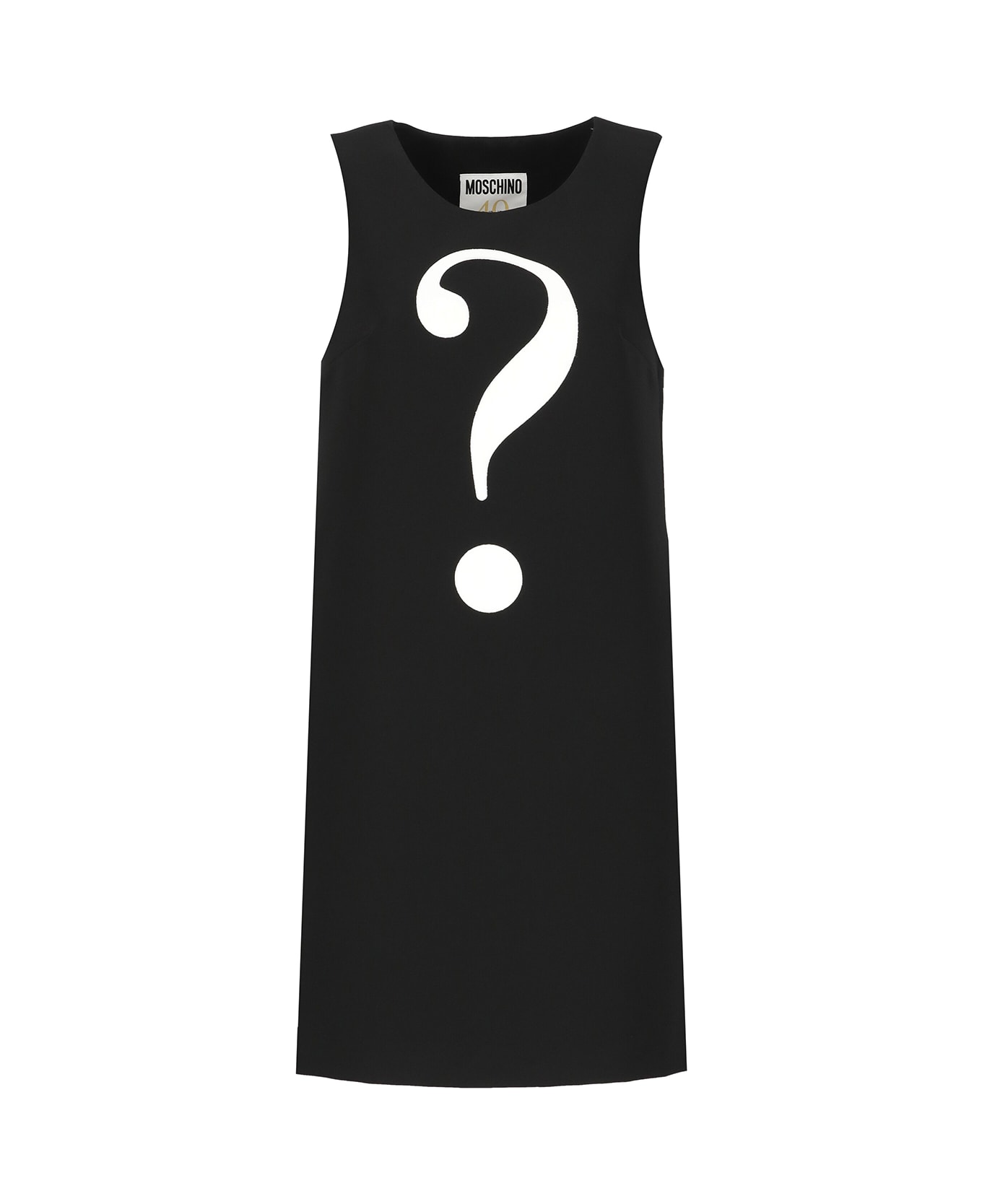 Moschino House Symbols Dress - Black タンクトップ