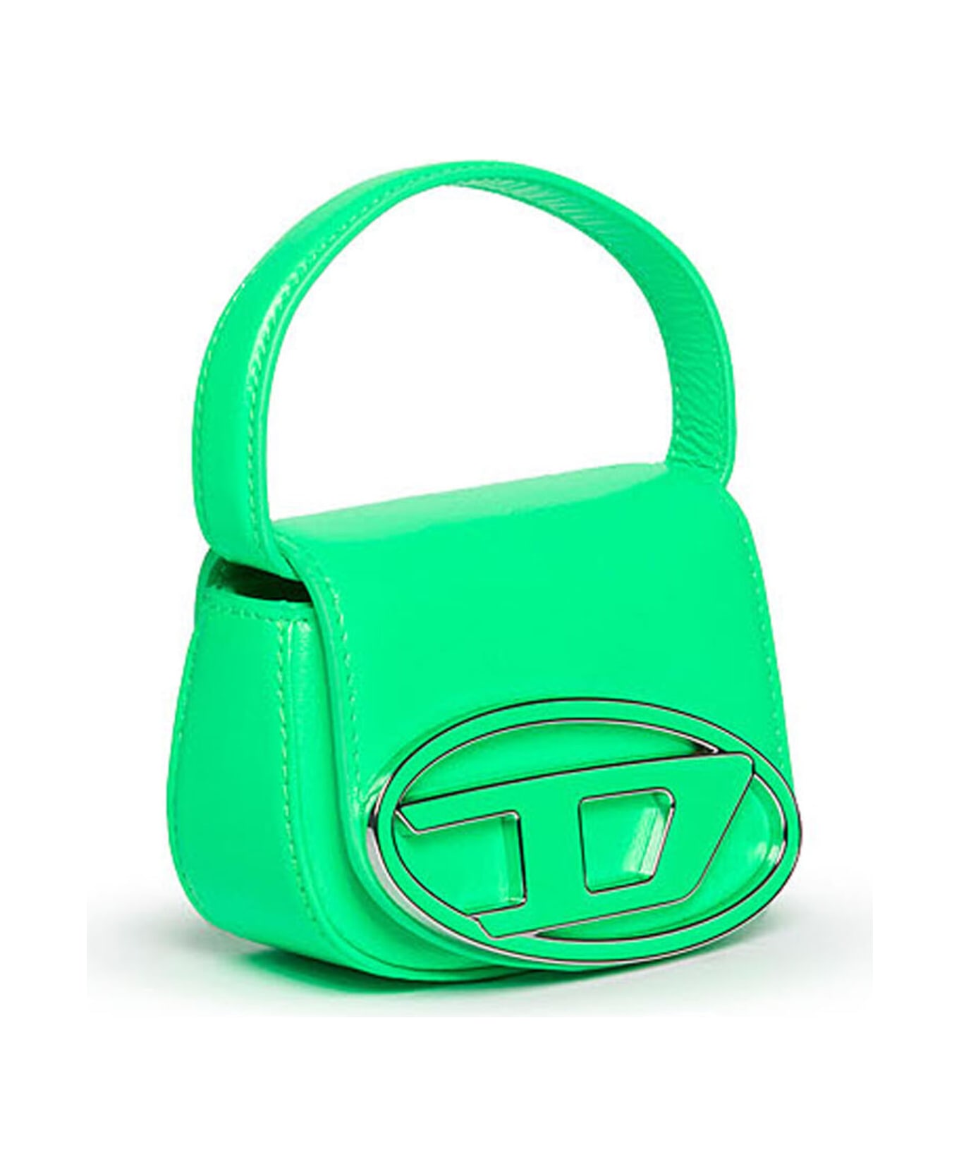 Diesel 1dr Xs Bags Diesel 1dr Xs Bag In Fluo Imitation Leather - Verde