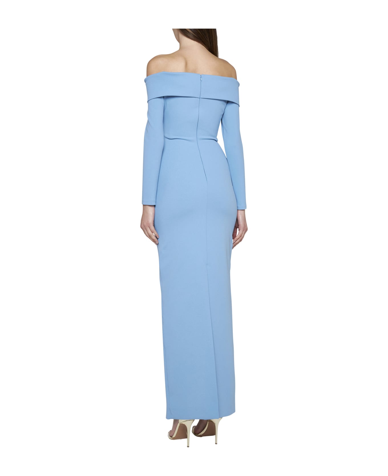 Solace London Galia Maxi Dress - Bluebell