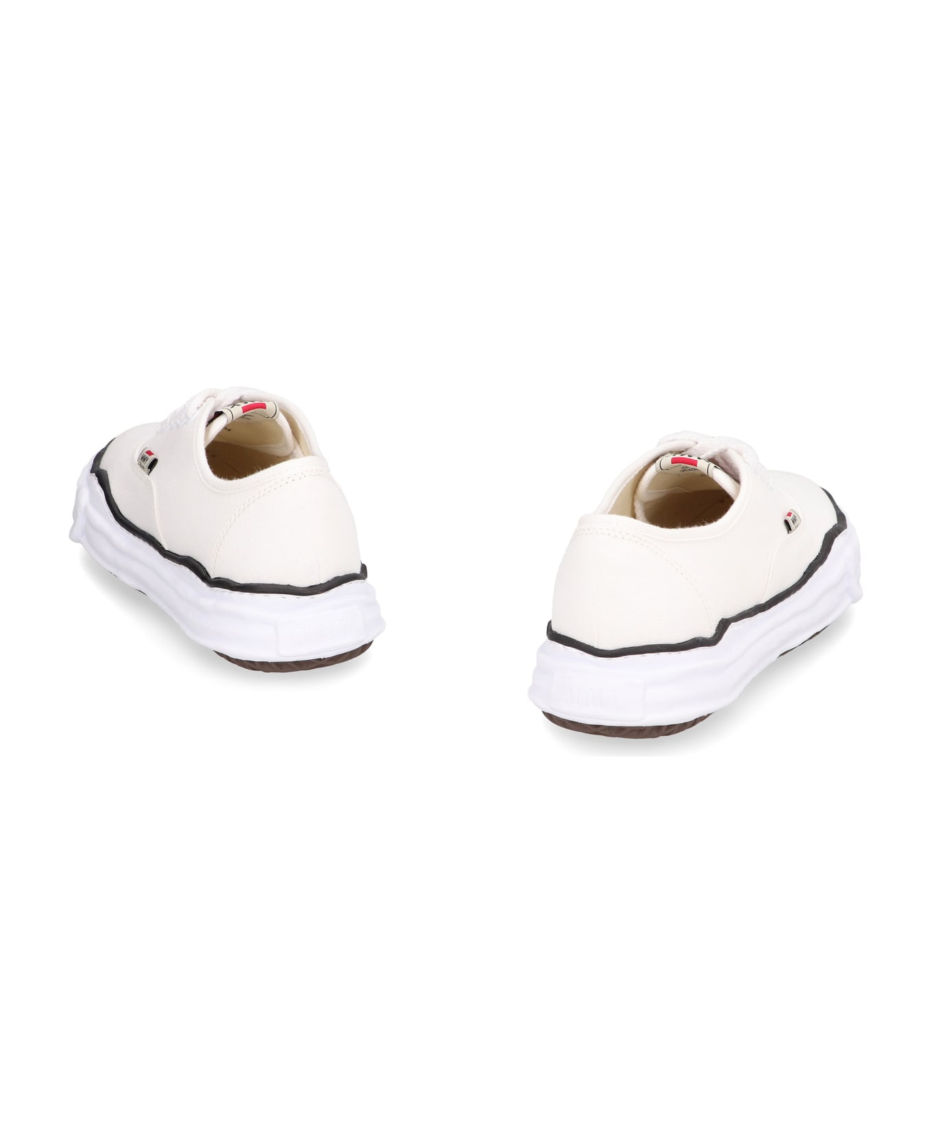 Mihara Yasuhiro Baker Canvas Low-top Sneakers - White