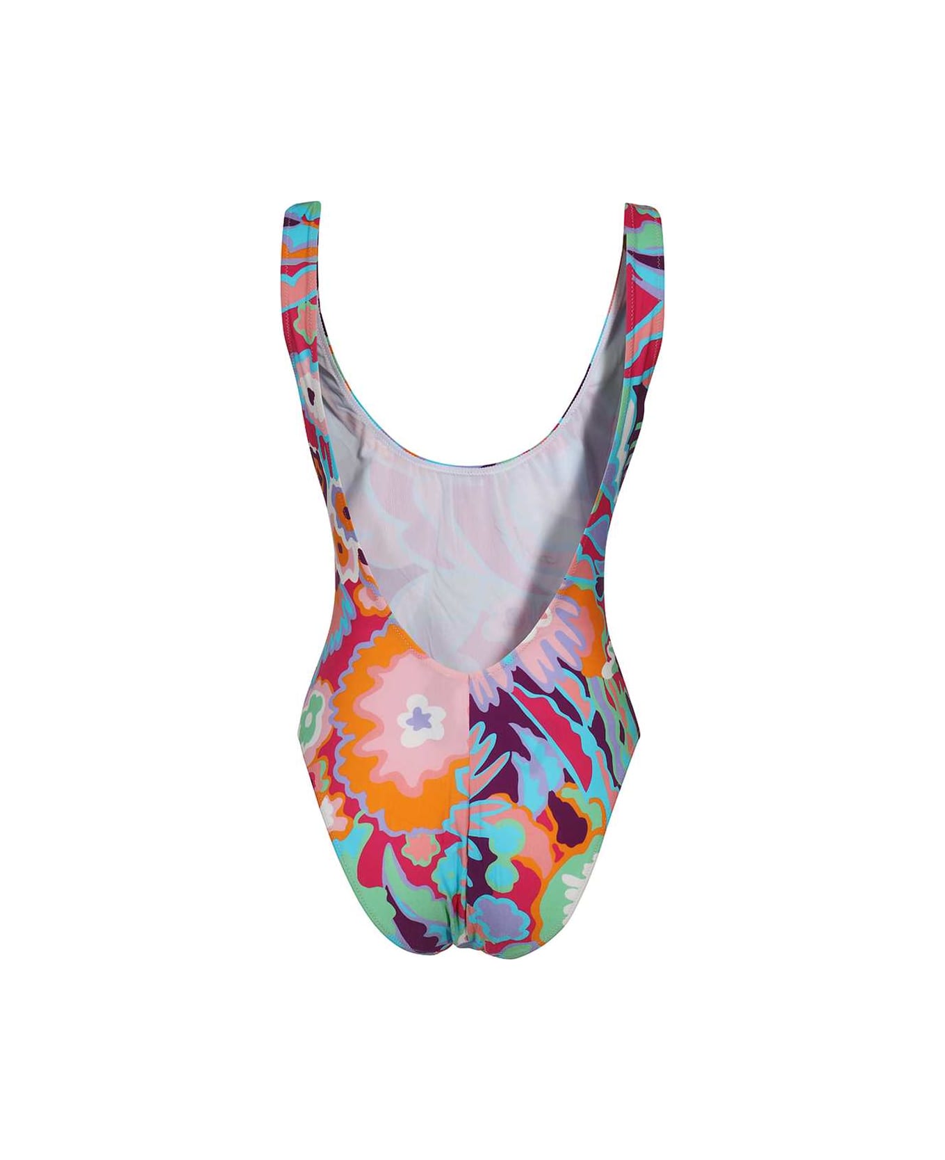 Dolce & Gabbana Printed One-piece Swimsuit - Multicolor