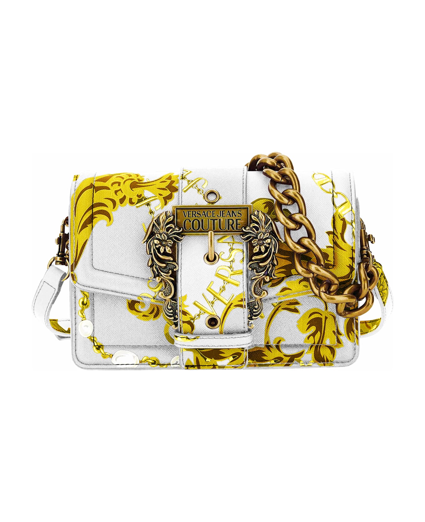 Versace Jeans Couture Crossbody Bag - White