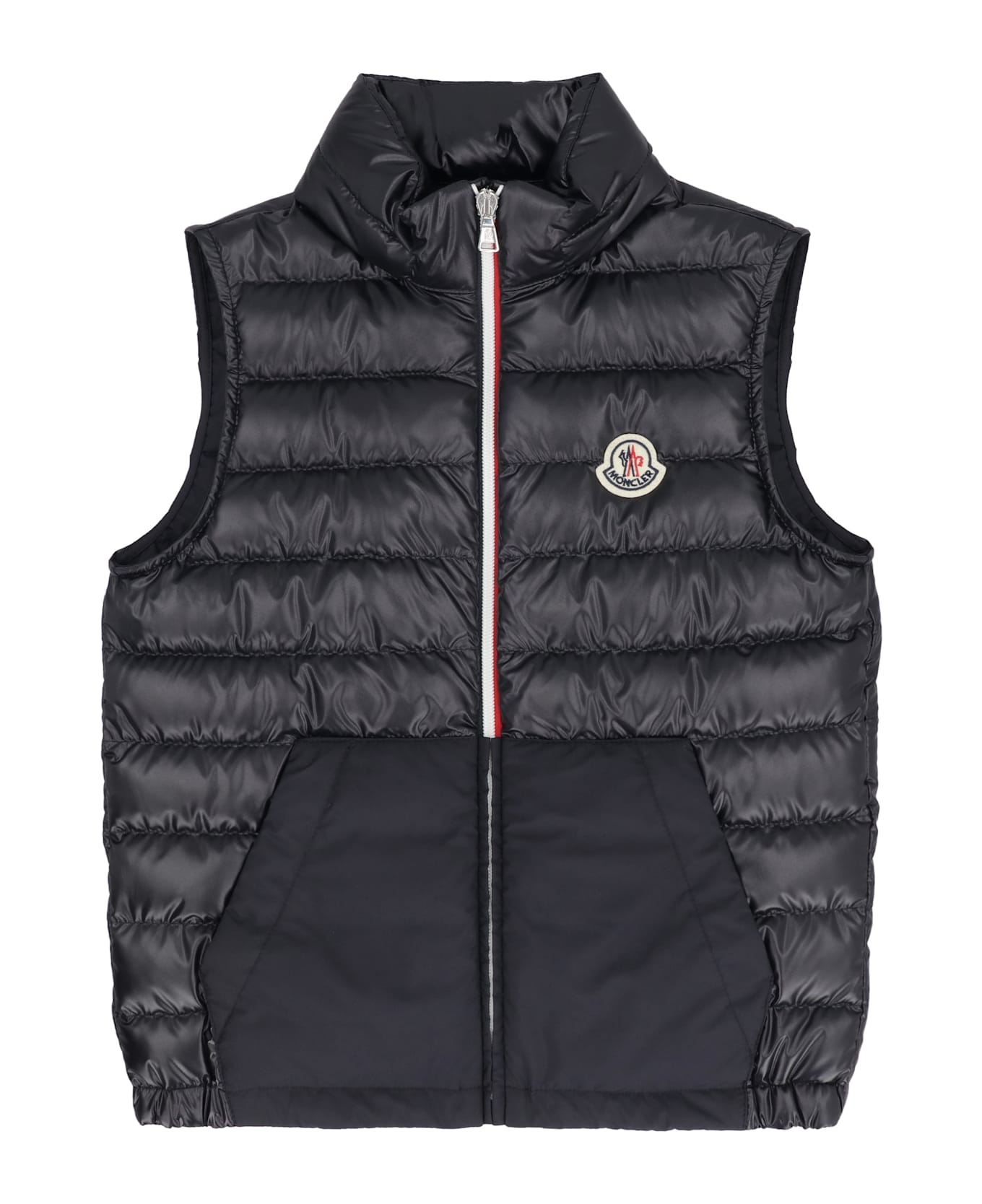 Moncler Apatou Bodywarmer Jacket - blue