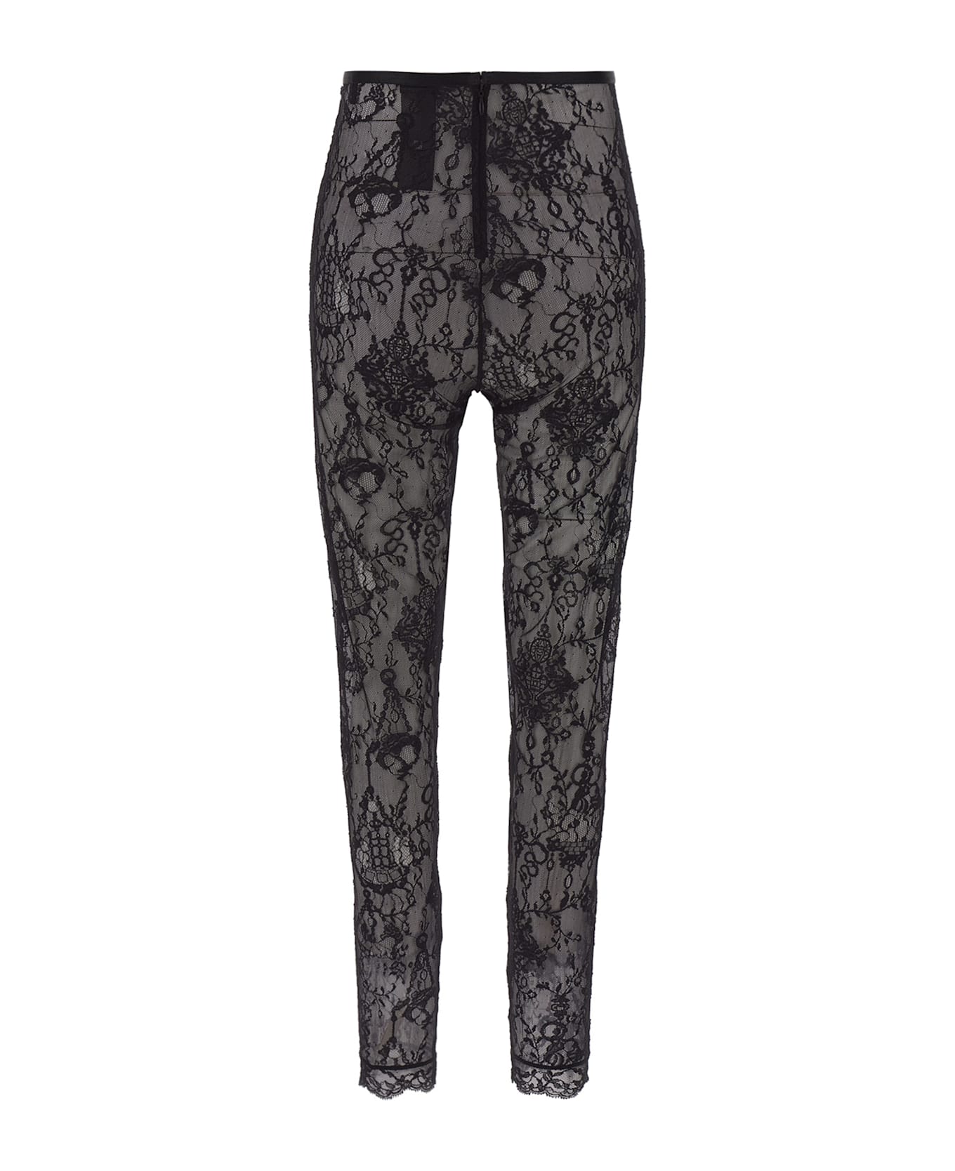Givenchy Lace Chandelier Leggings - Black