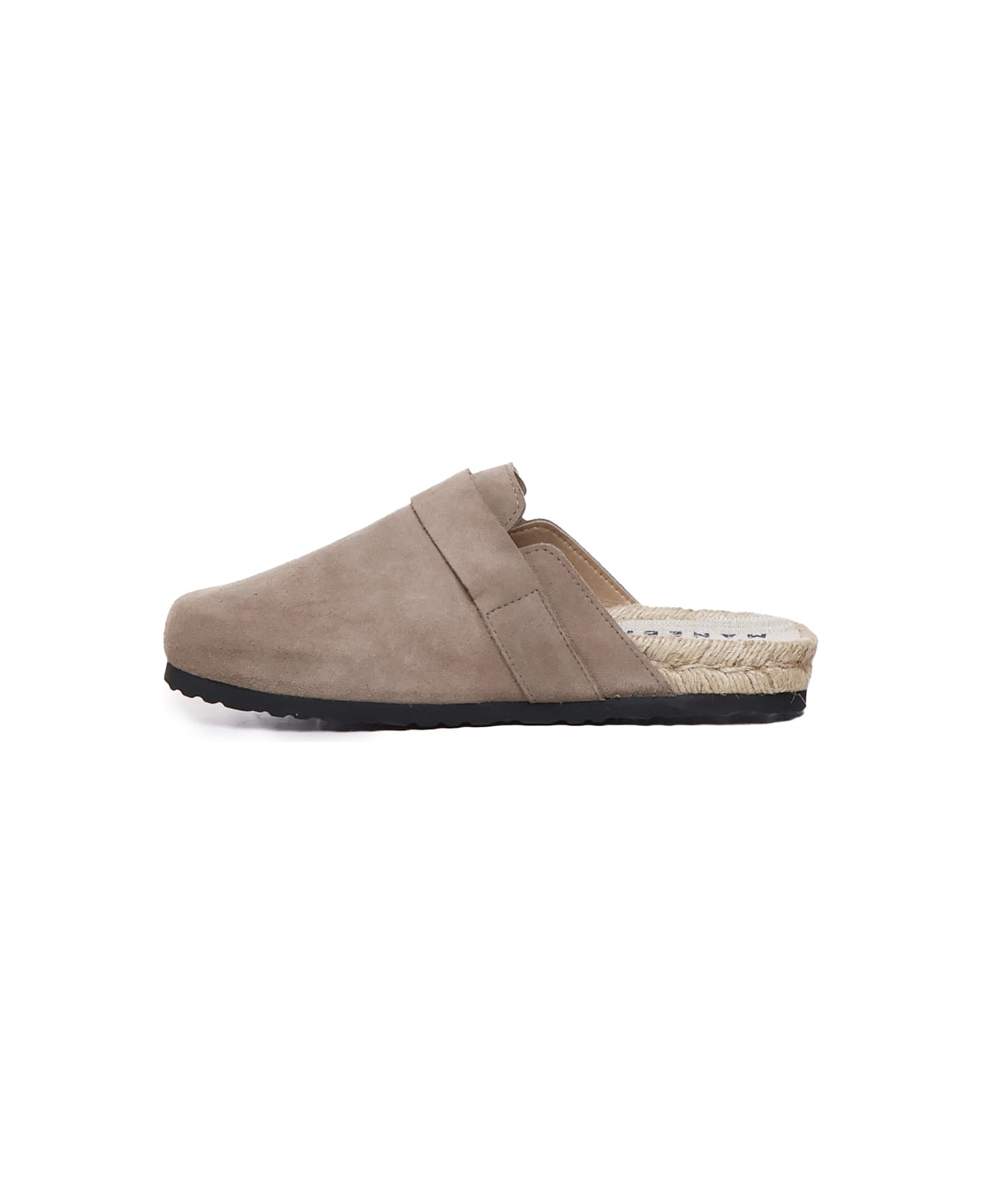 Manebi Mule In Suede - Coco brown