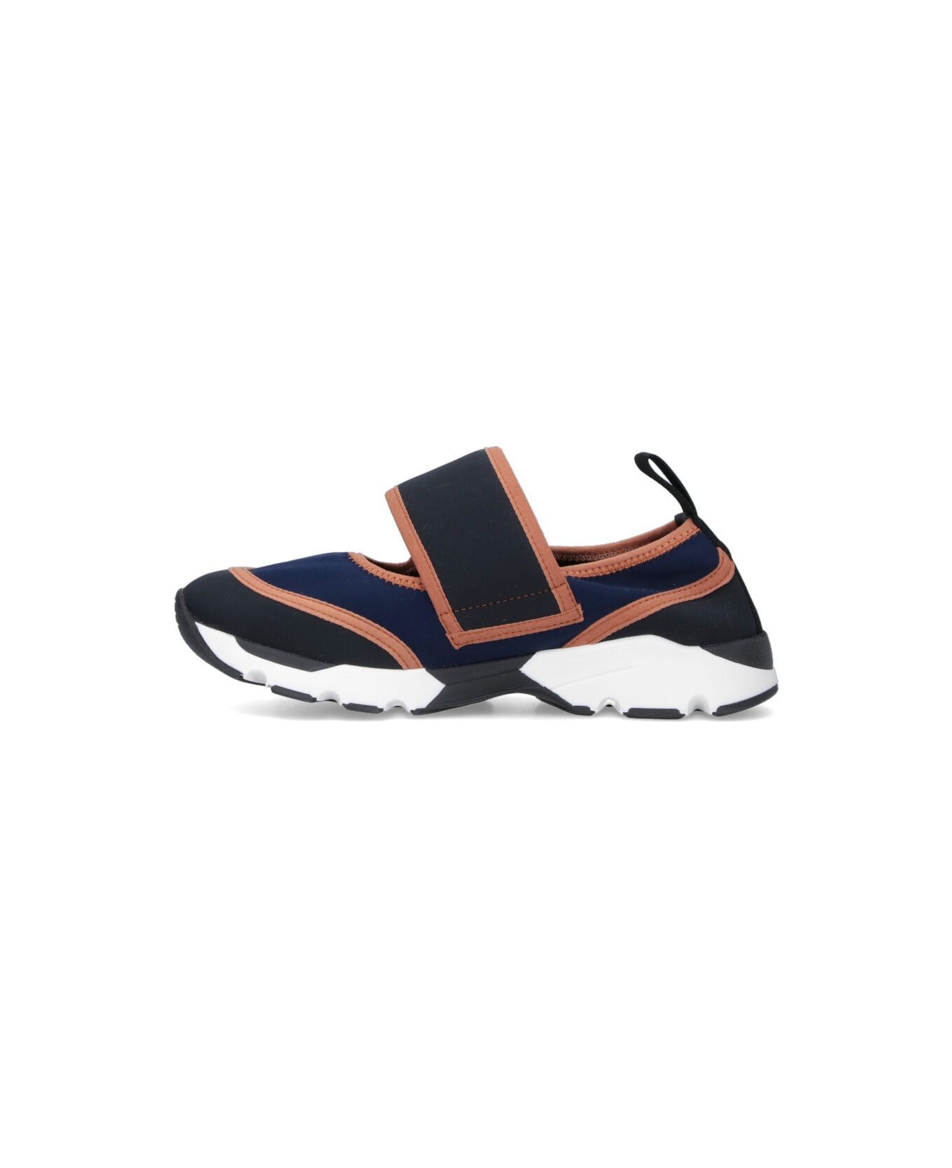 Marni Mary Jane "running" Sneakers - Blue