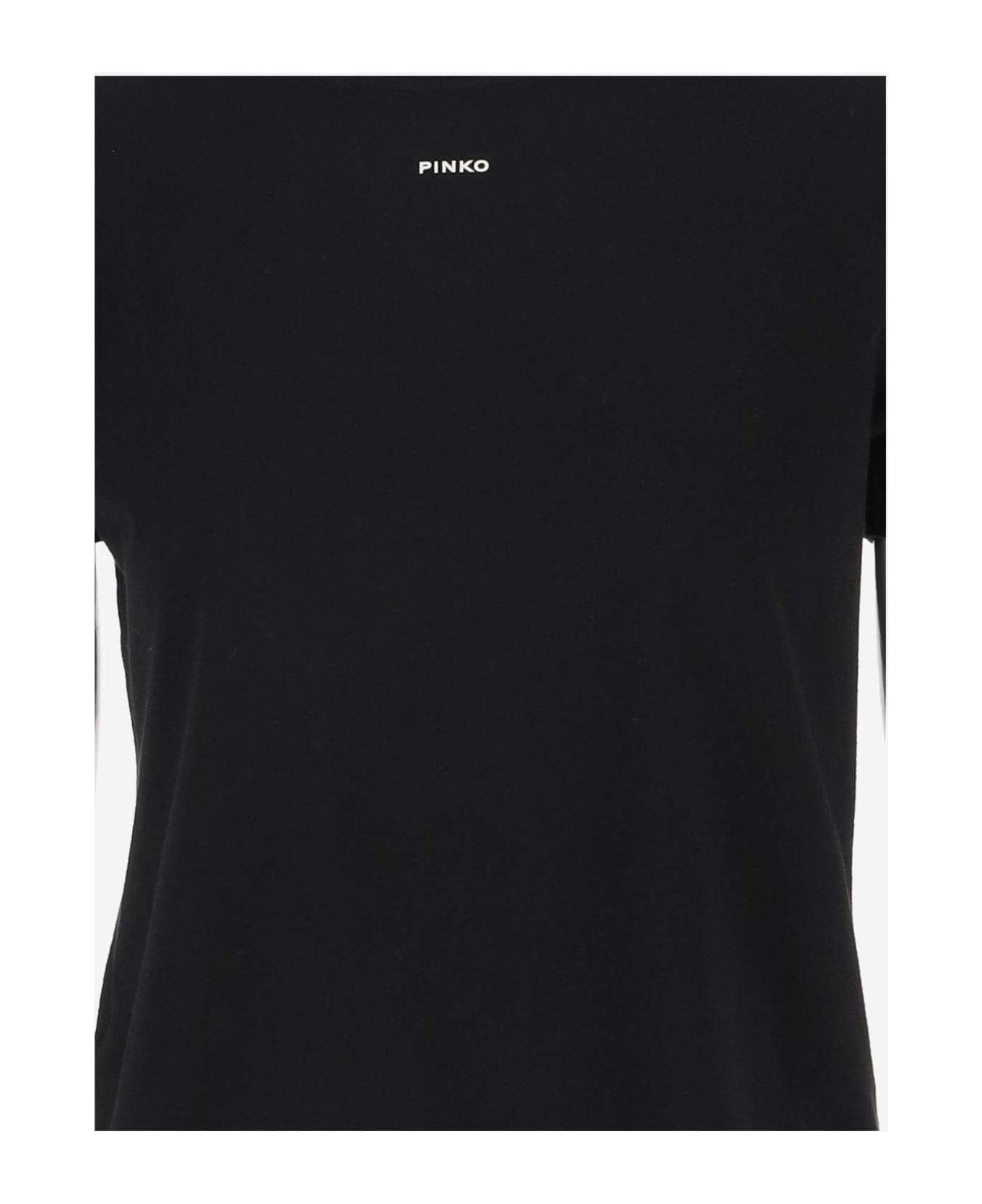 Pinko Logo T-shirt - Black