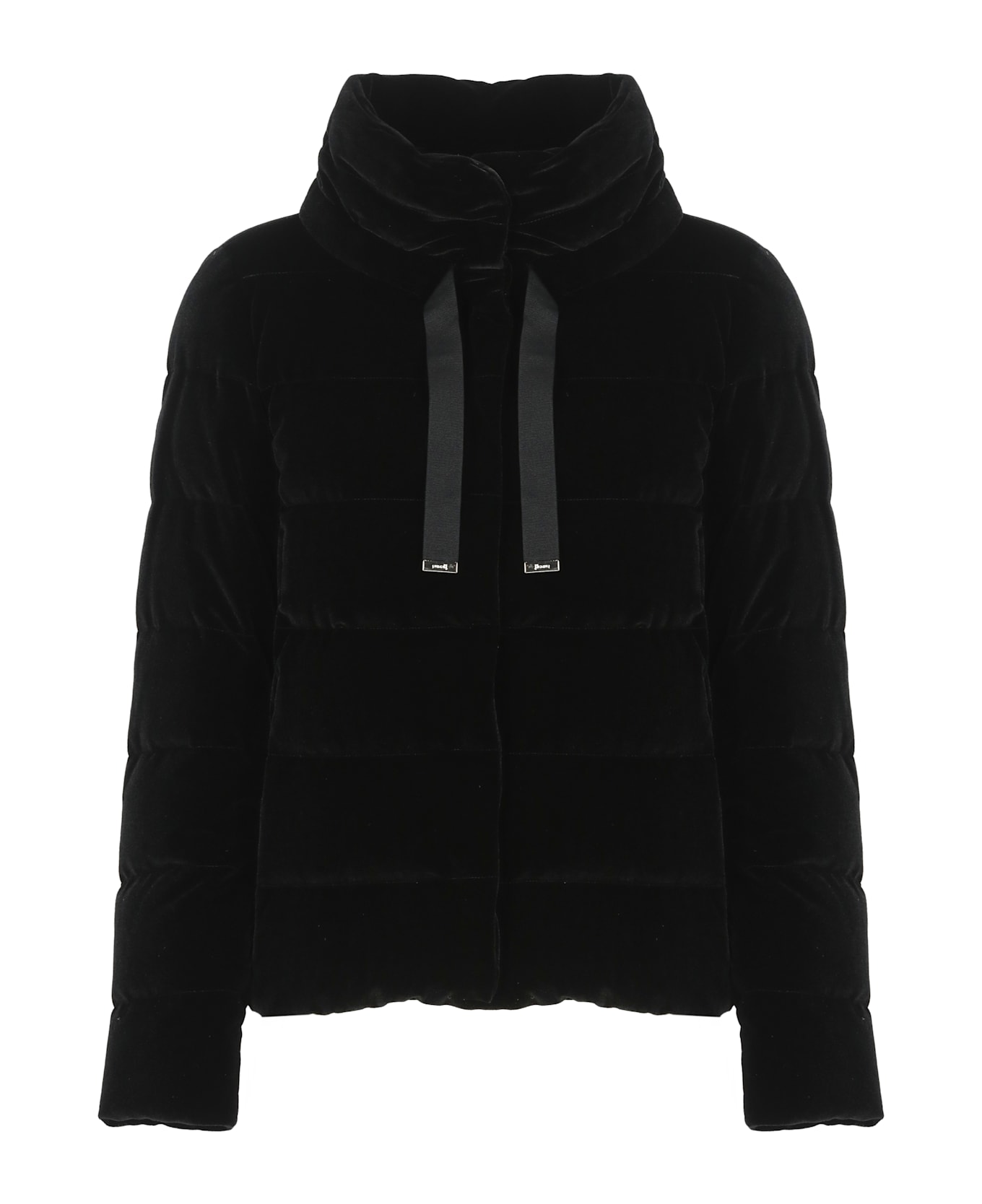 Herno Velvet Down Jacket - Black