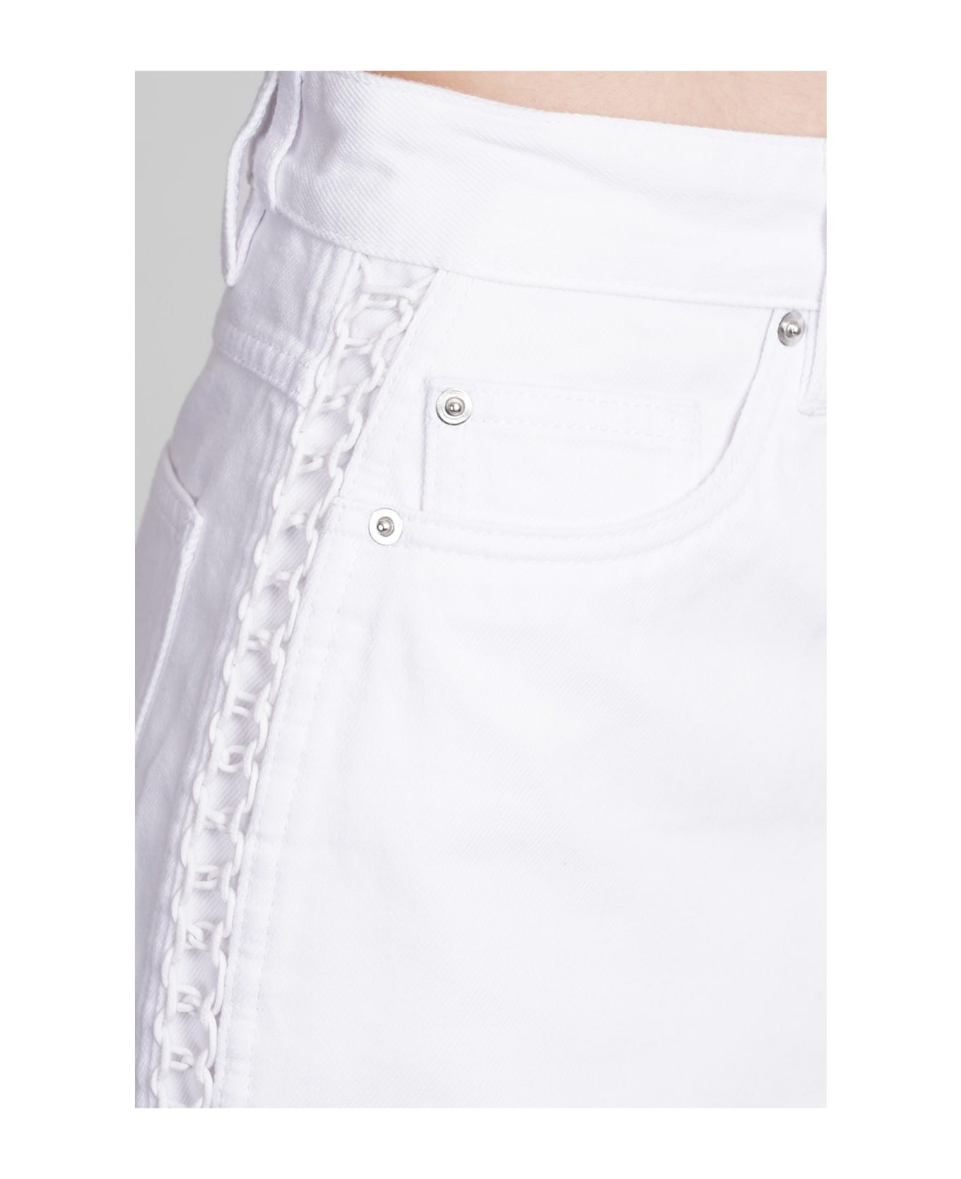 IRO Salvadors Shorts In White Cotton - white ショートパンツ