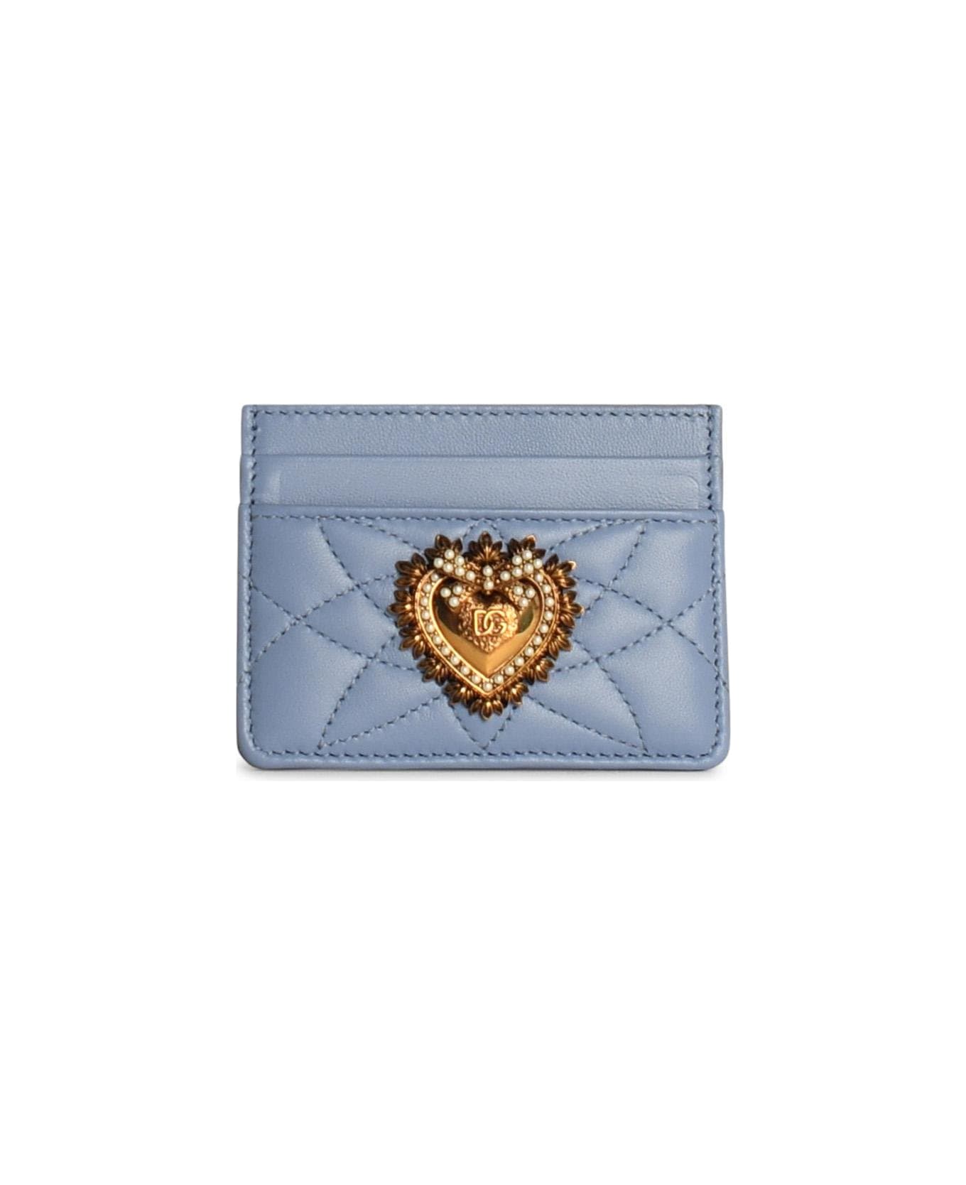 Dolce & Gabbana Devotion Logo Plaque Cardholder