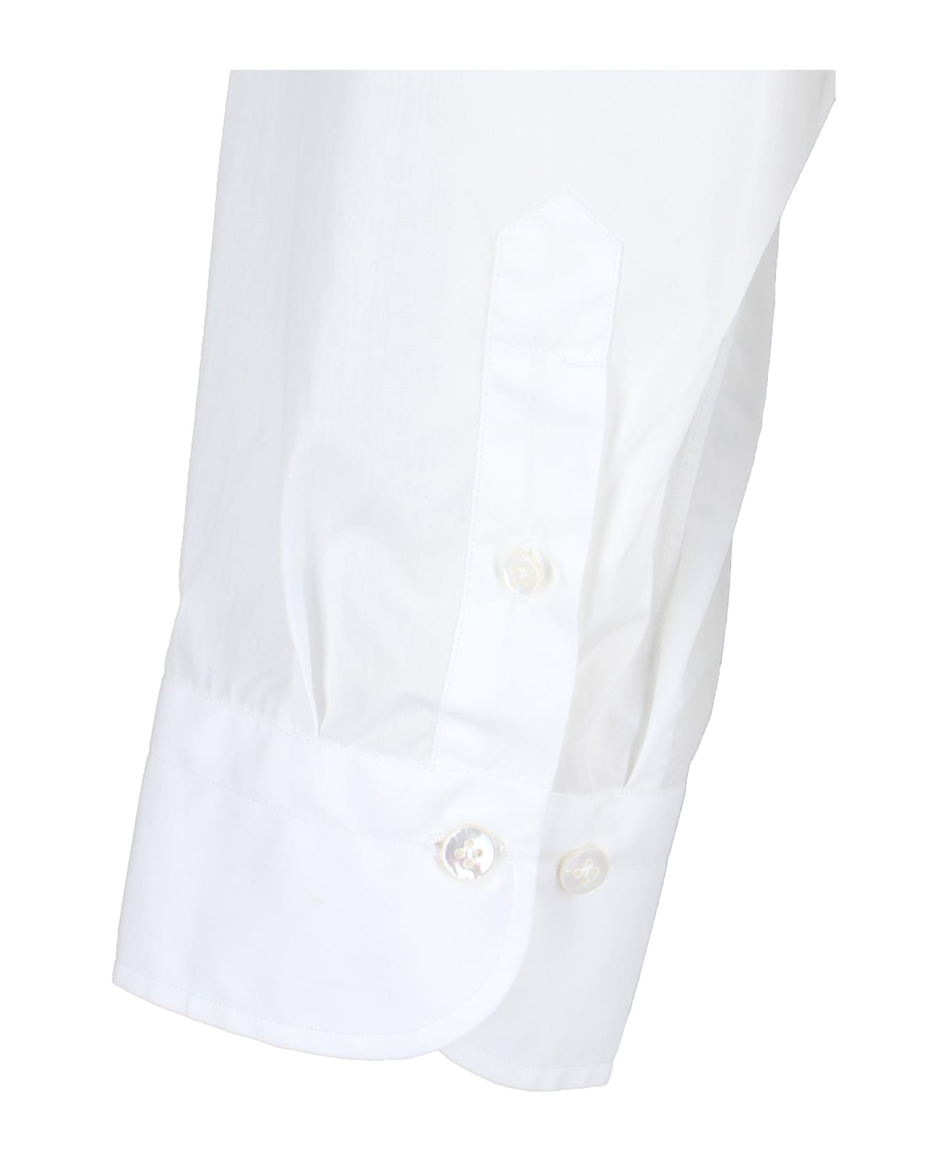 Finamore Oversized Shirt "oriana" - White