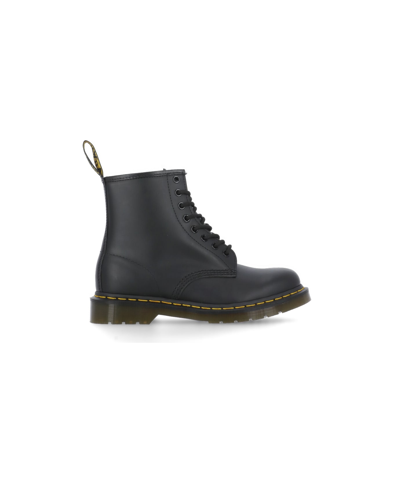 Dr. Martens Leather Lace-up Boots - Black