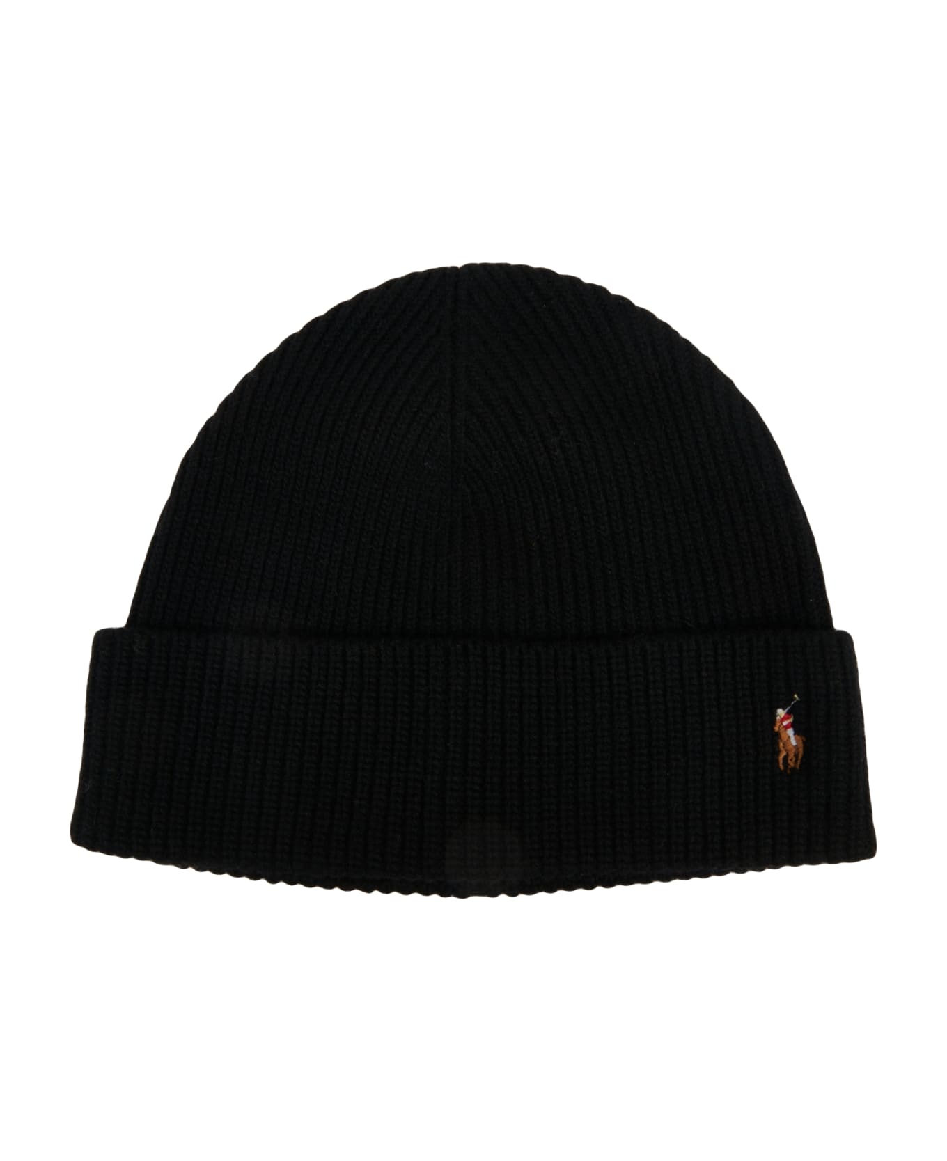 Polo Ralph Lauren Cuff Hat - Black