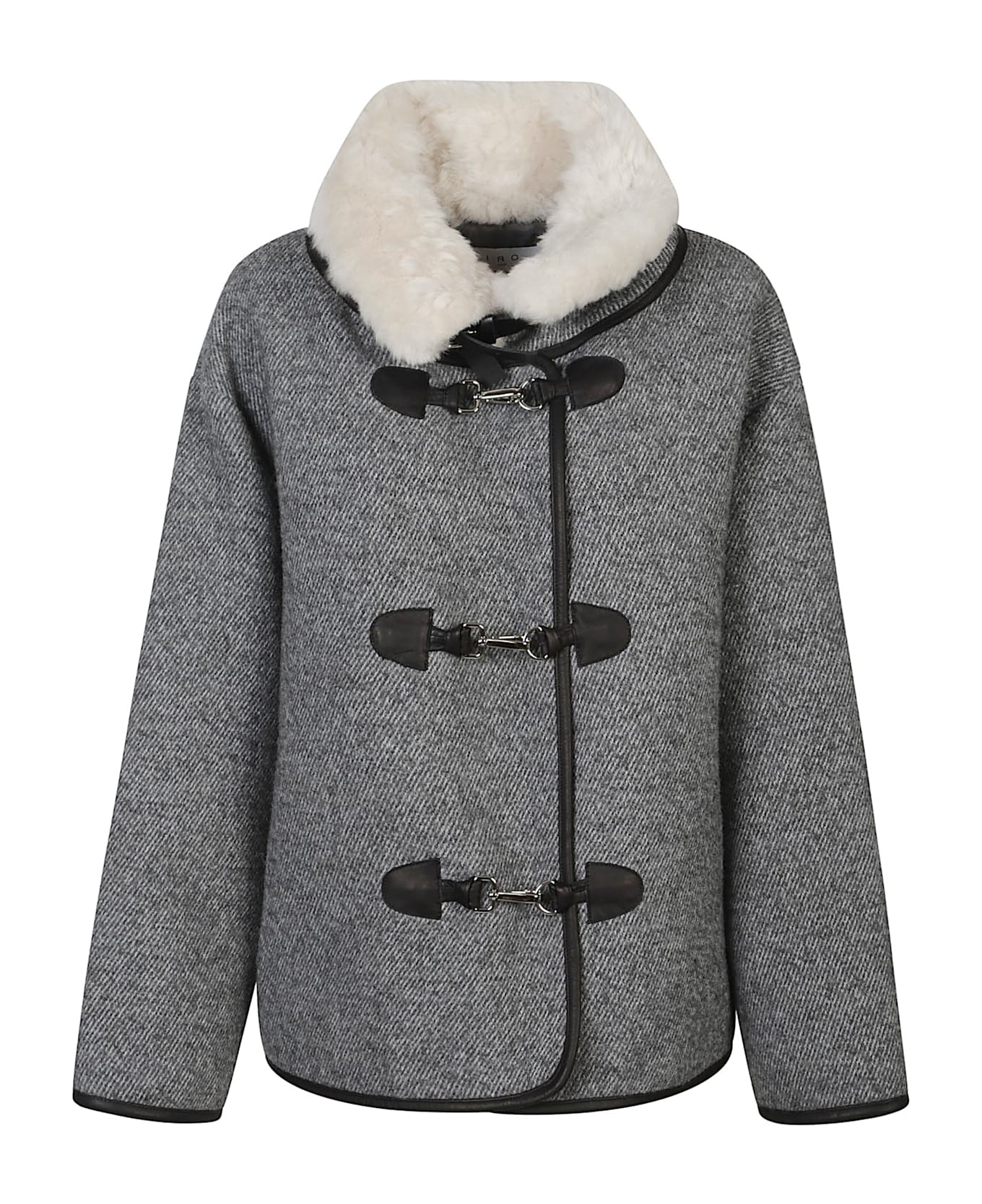 IRO Kasson Duffle Coat - Mixed Grey
