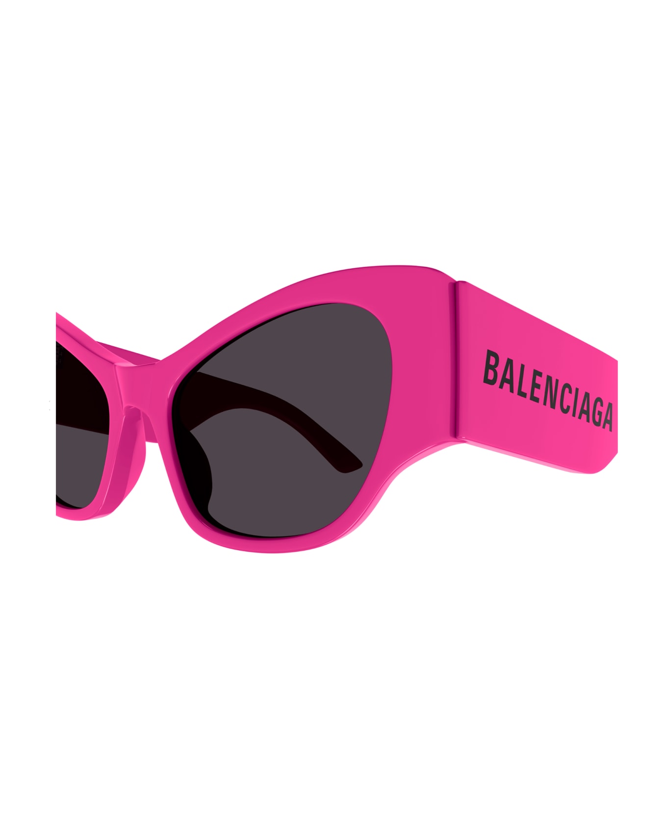Balenciaga Eyewear BB0259S Sunglasses - Fuchsia Fuchsia Grey
