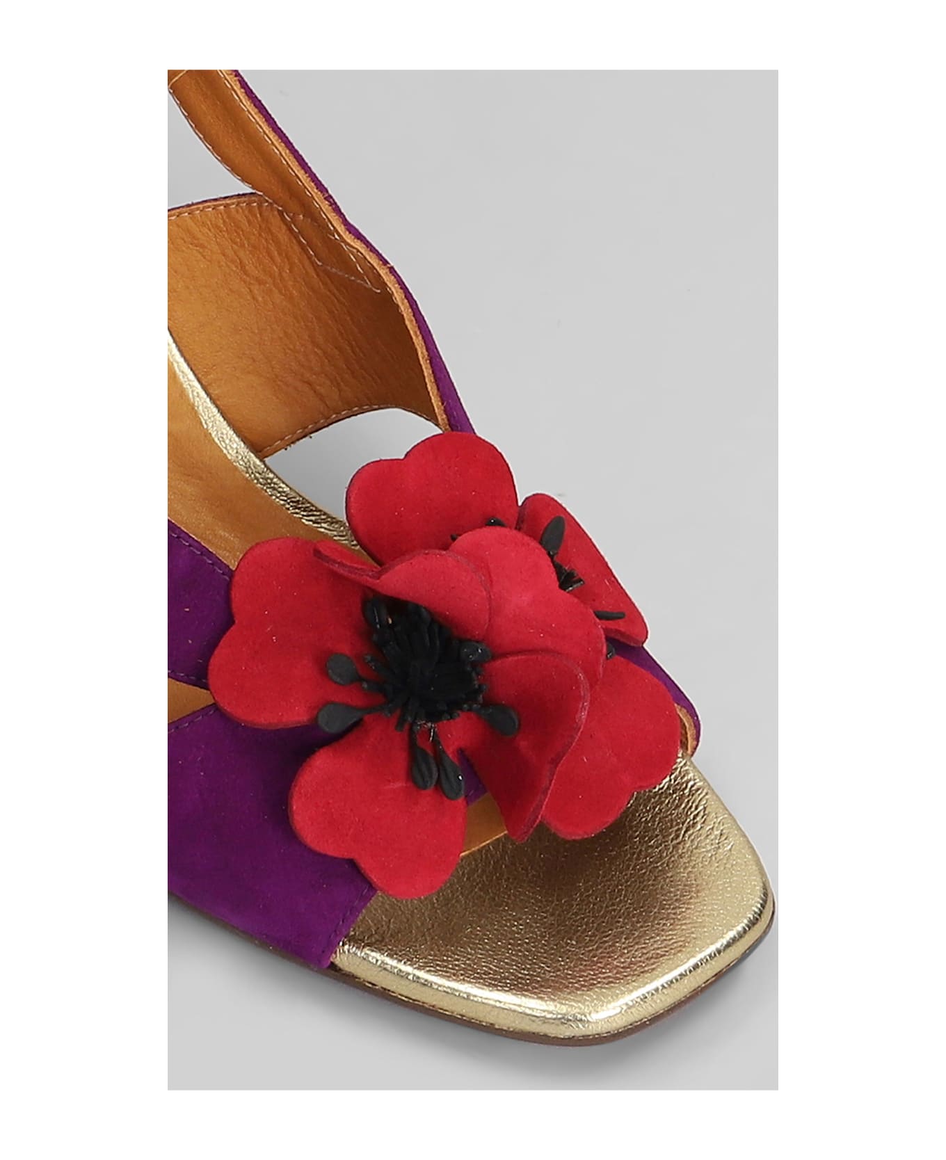 Chie Mihara Rutina 46 Pumps In Viola Suede - Viola