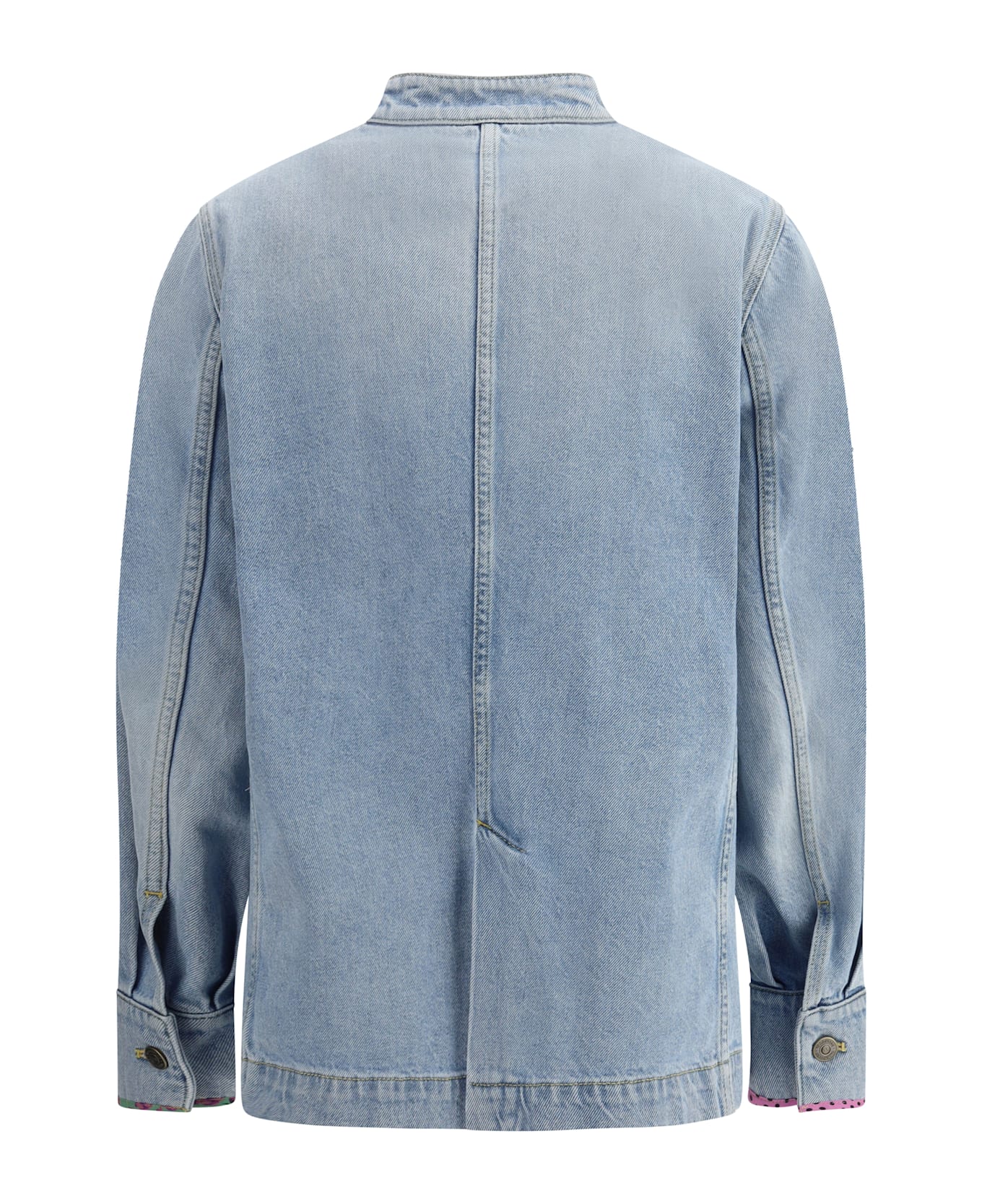 Valentino Denim Jacket With Embroidery