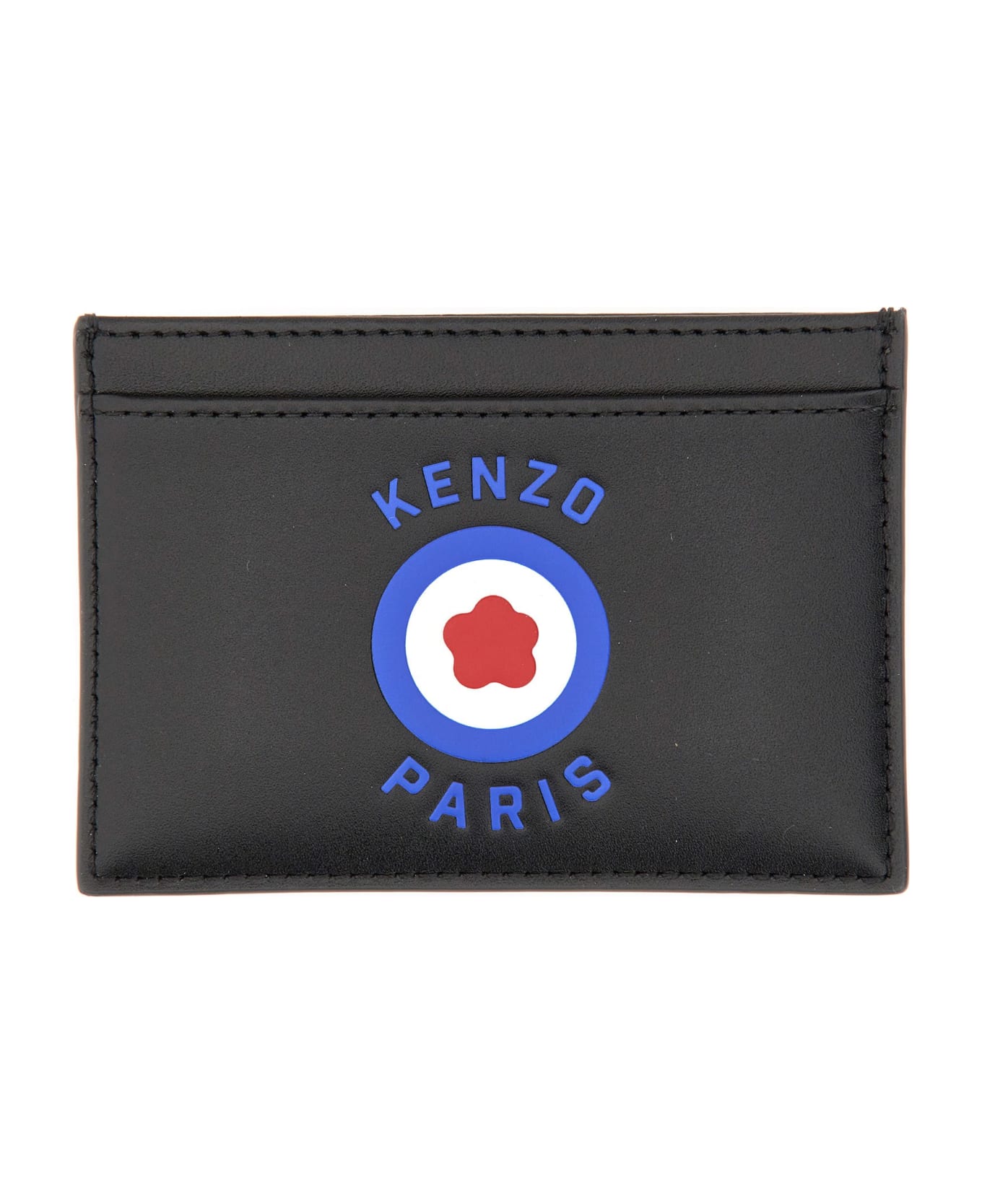 Kenzo Card Holder With Logo - Black