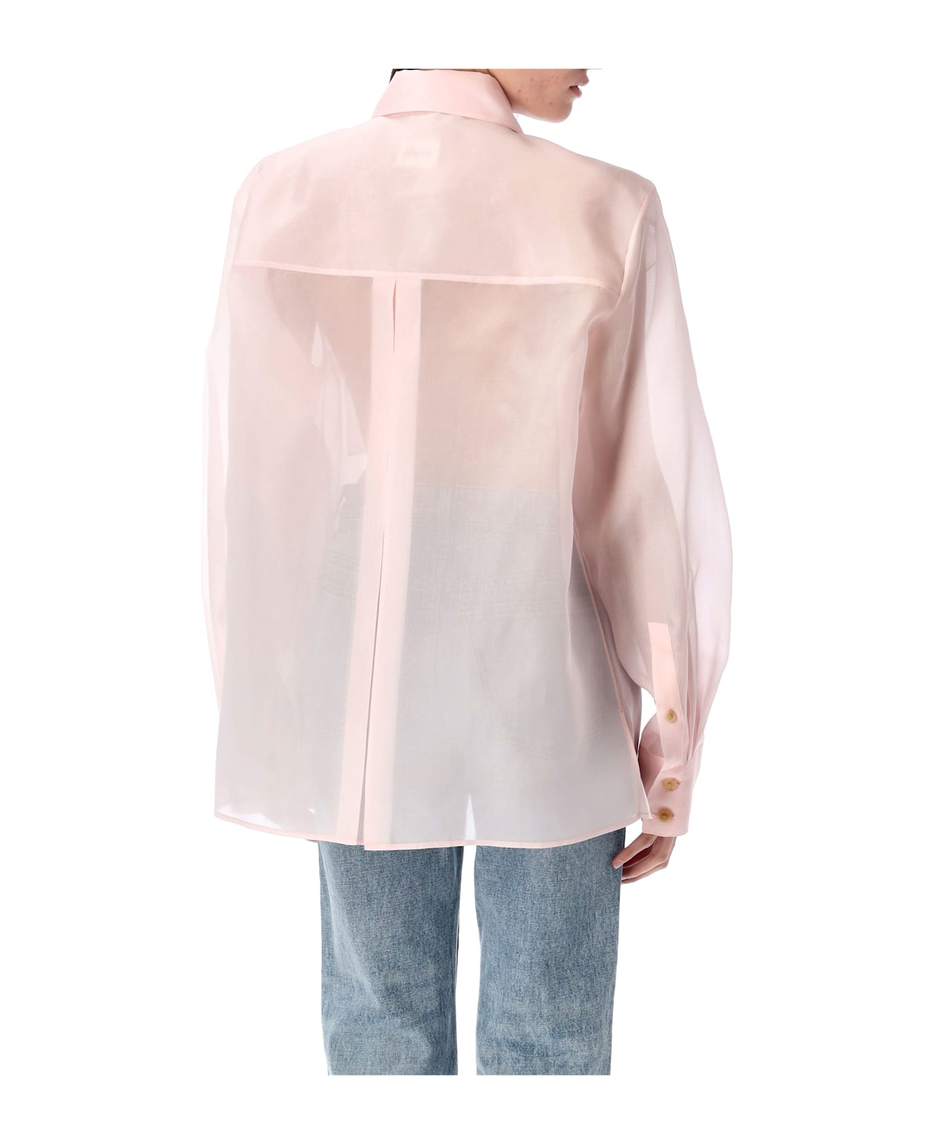 Khaite Yatty Shirt - SOFT PINK